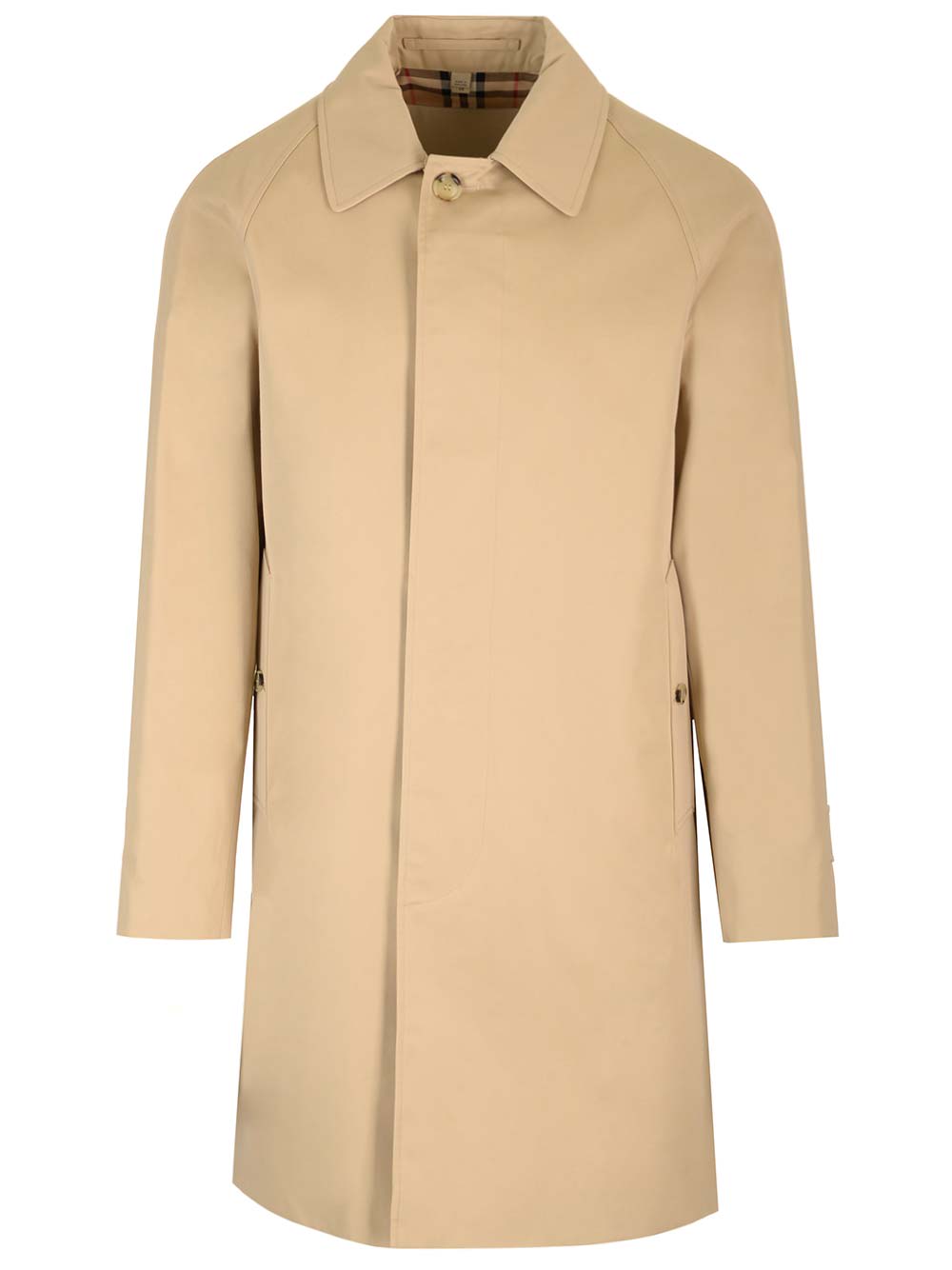 BURBERRY MEDIUM HONEY CAMDEM COAT 