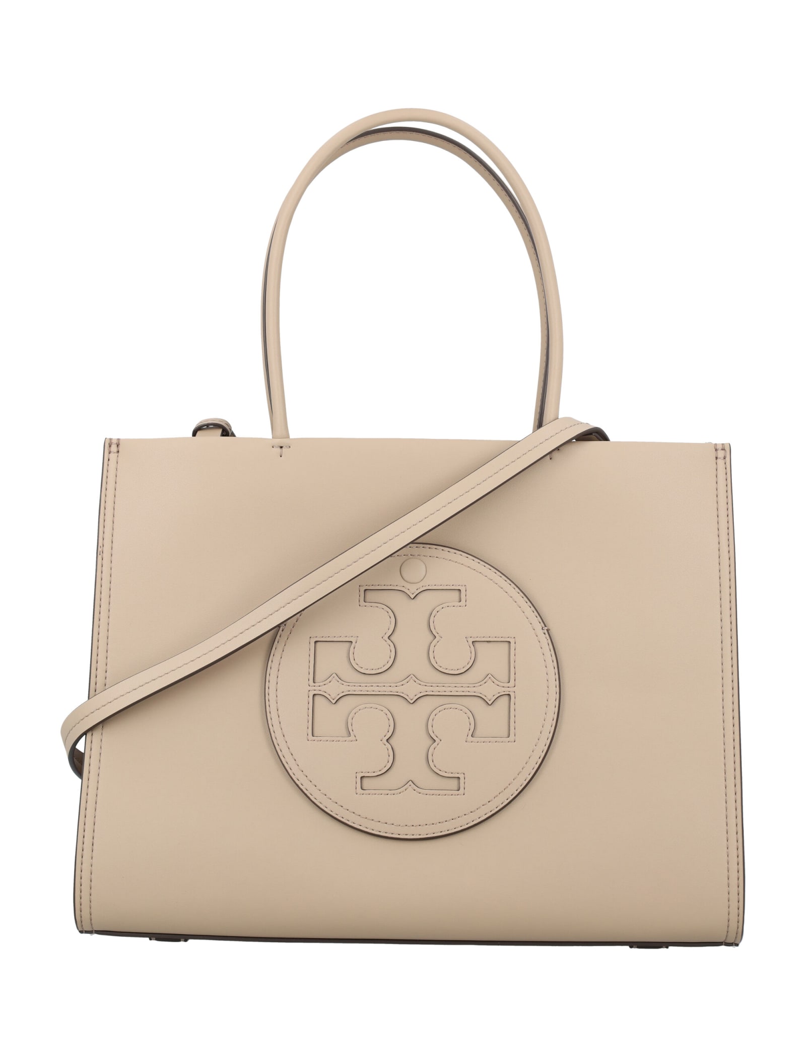 Shop Tory Burch Ella Bio Small Tote Bag In Clay