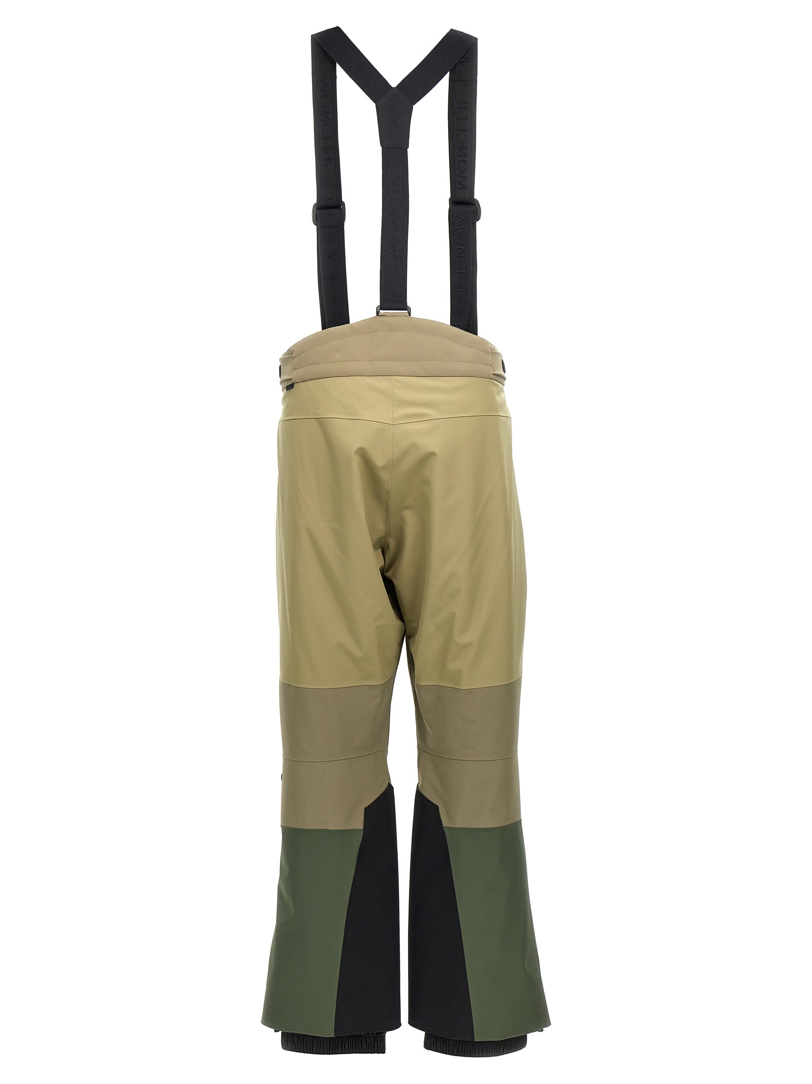 Shop Moncler Water Repellent Ski Pants In Green