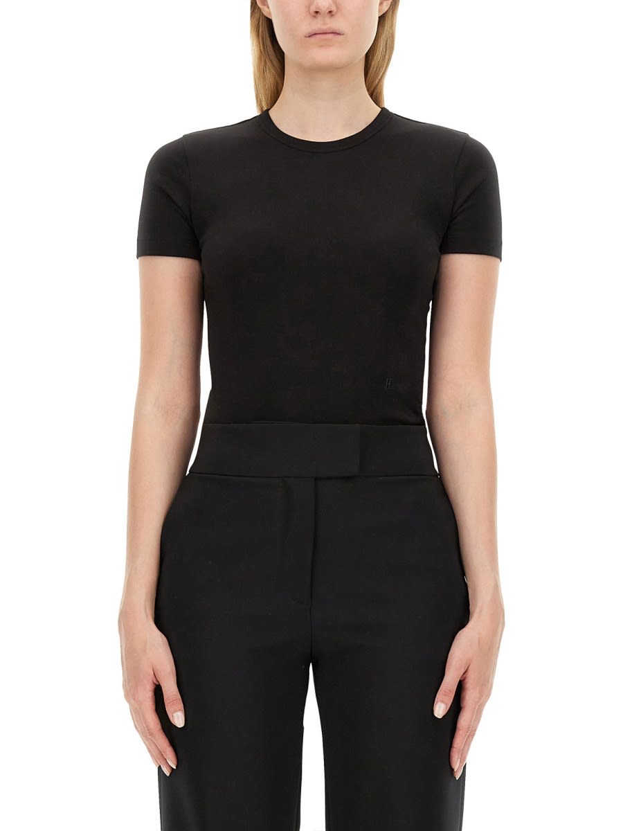 Helmut Lang Slim Fit T-shirt In Black
