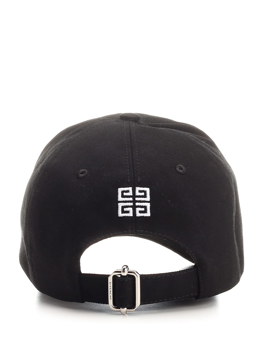 Shop Givenchy Black Cap With Logo In Nero