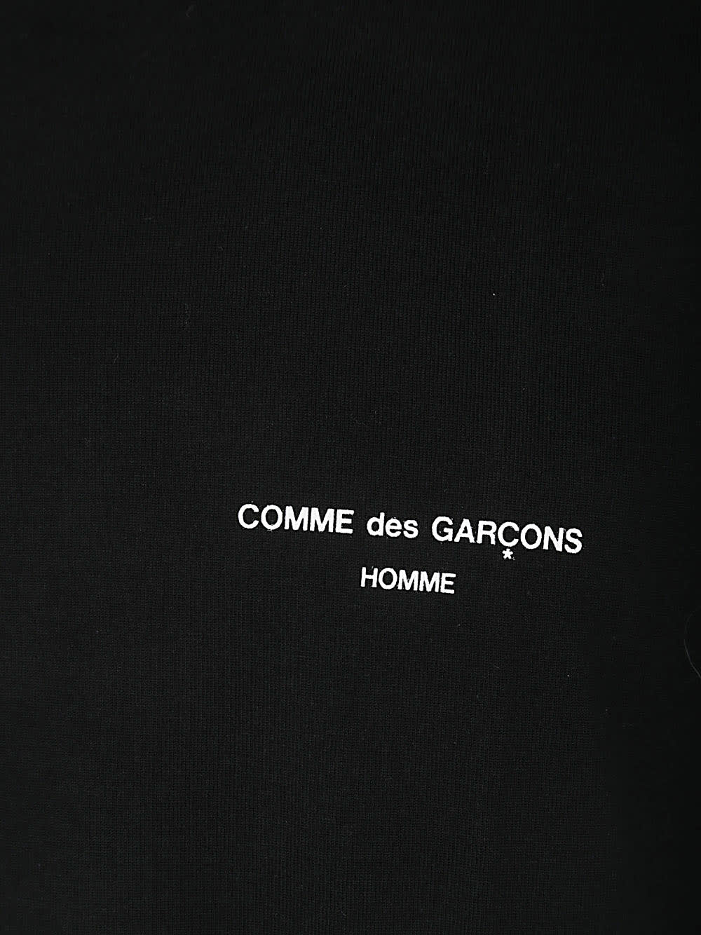 Shop Comme Des Garçons Homme Deux Iconic T-shirt With Logo In Black