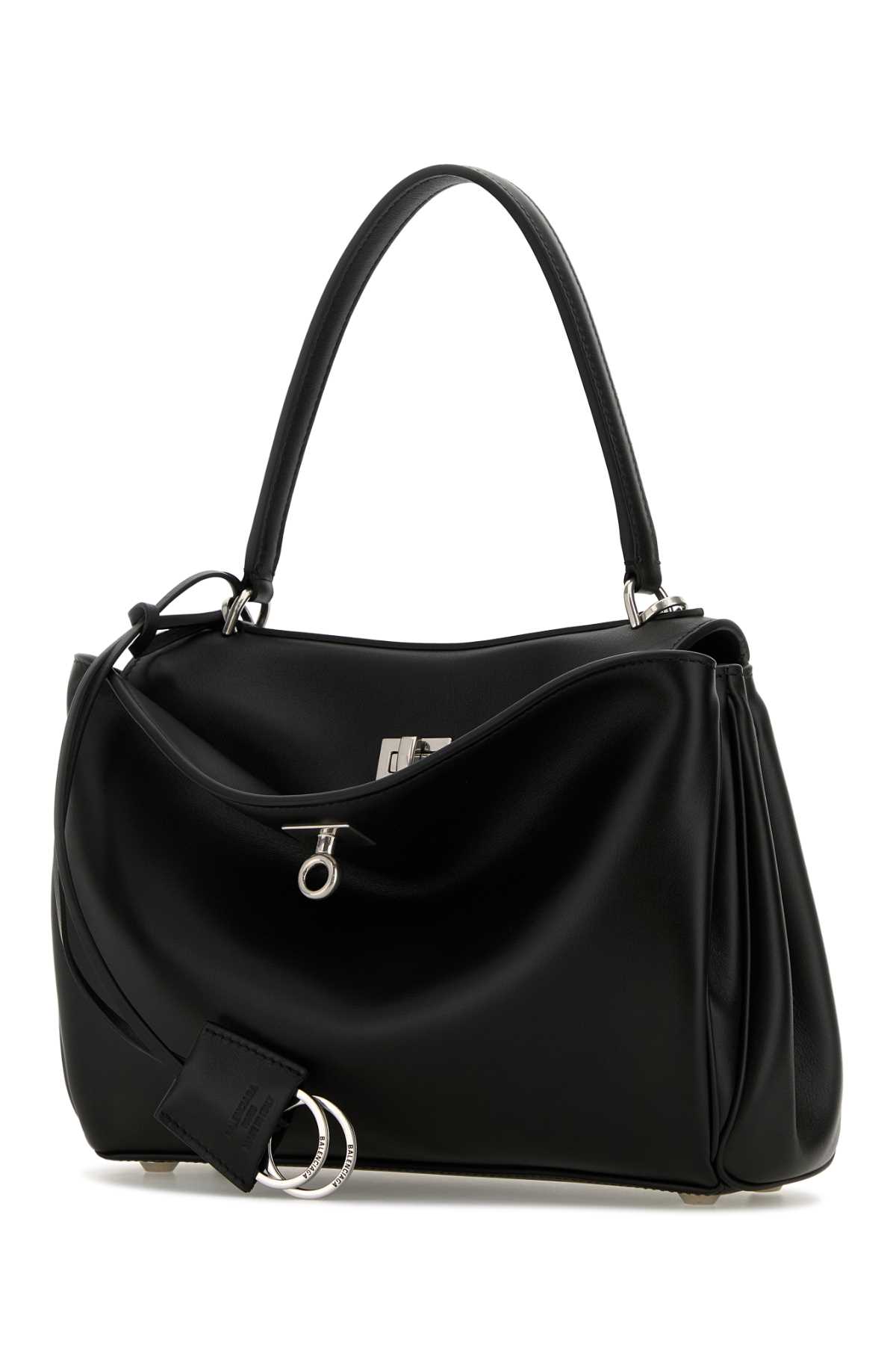 ハンドバッグ Balenciaga Medium Black Rodeo Bag In Hammered Calfskin Women's Rodeo Handbag Medium in Black | Balenciaga US