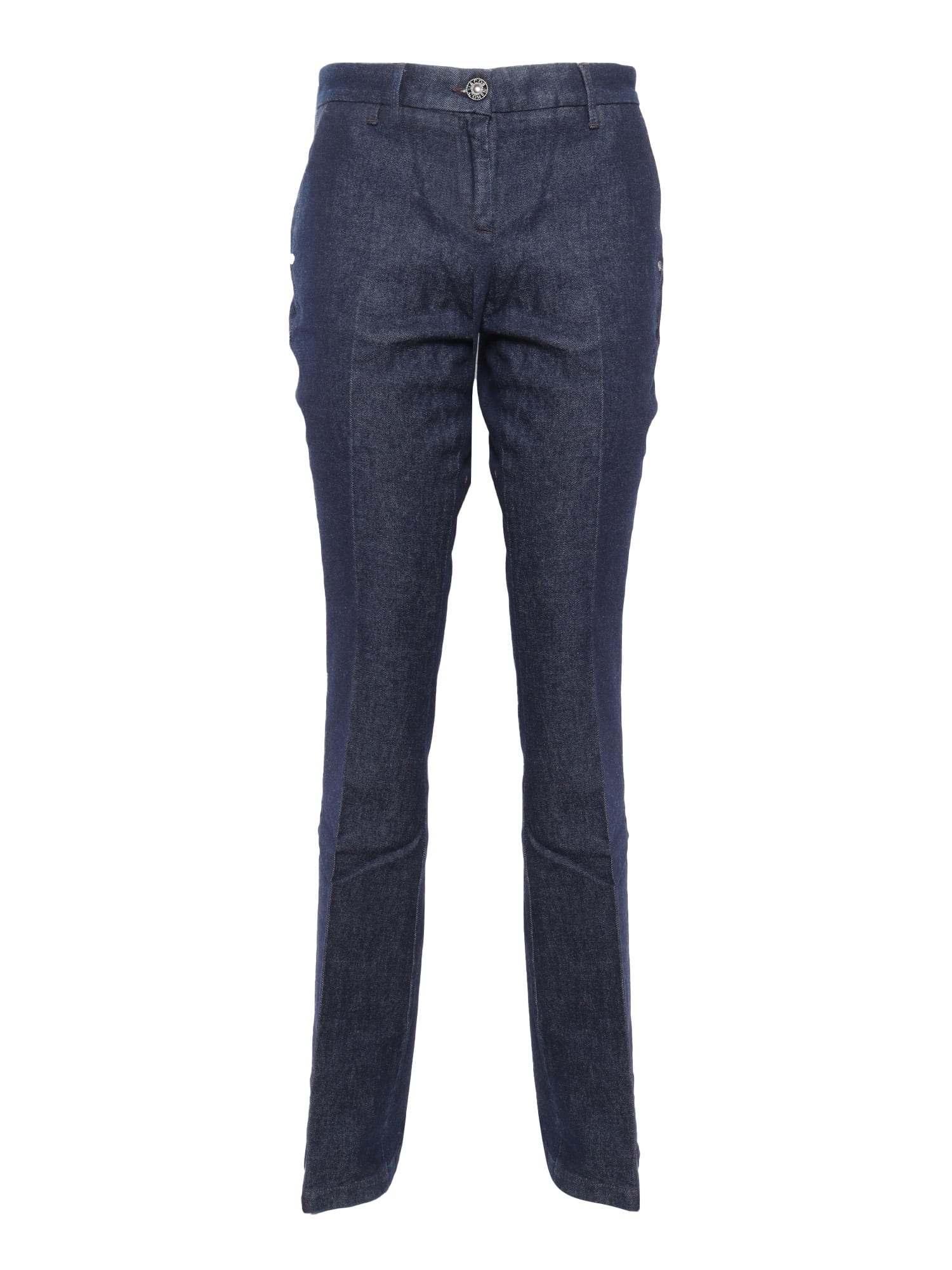 Shop Jacob Cohen Denim Pants In Multicolor