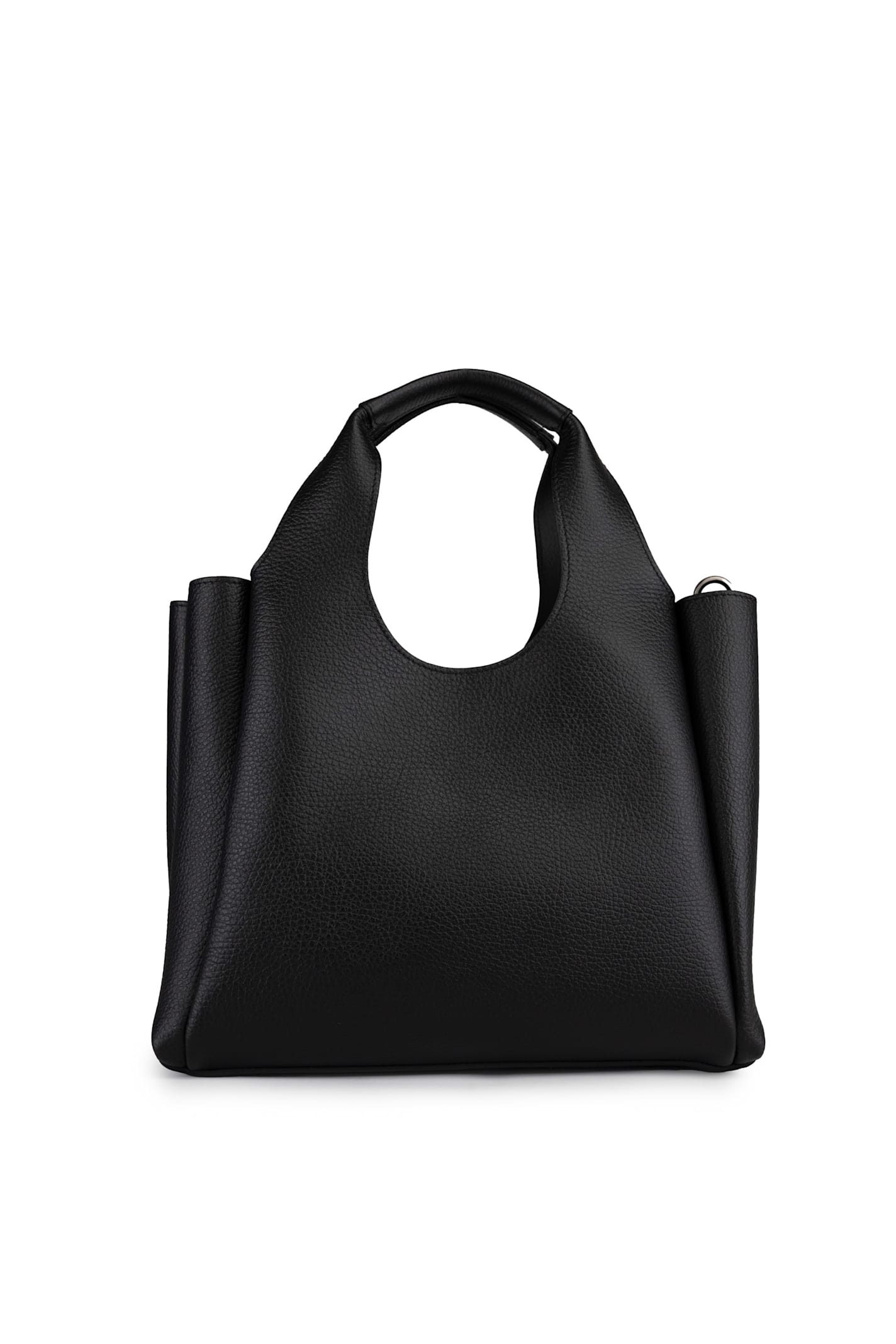 Shop Hogan Small H-bag Shopping Bag In Nero