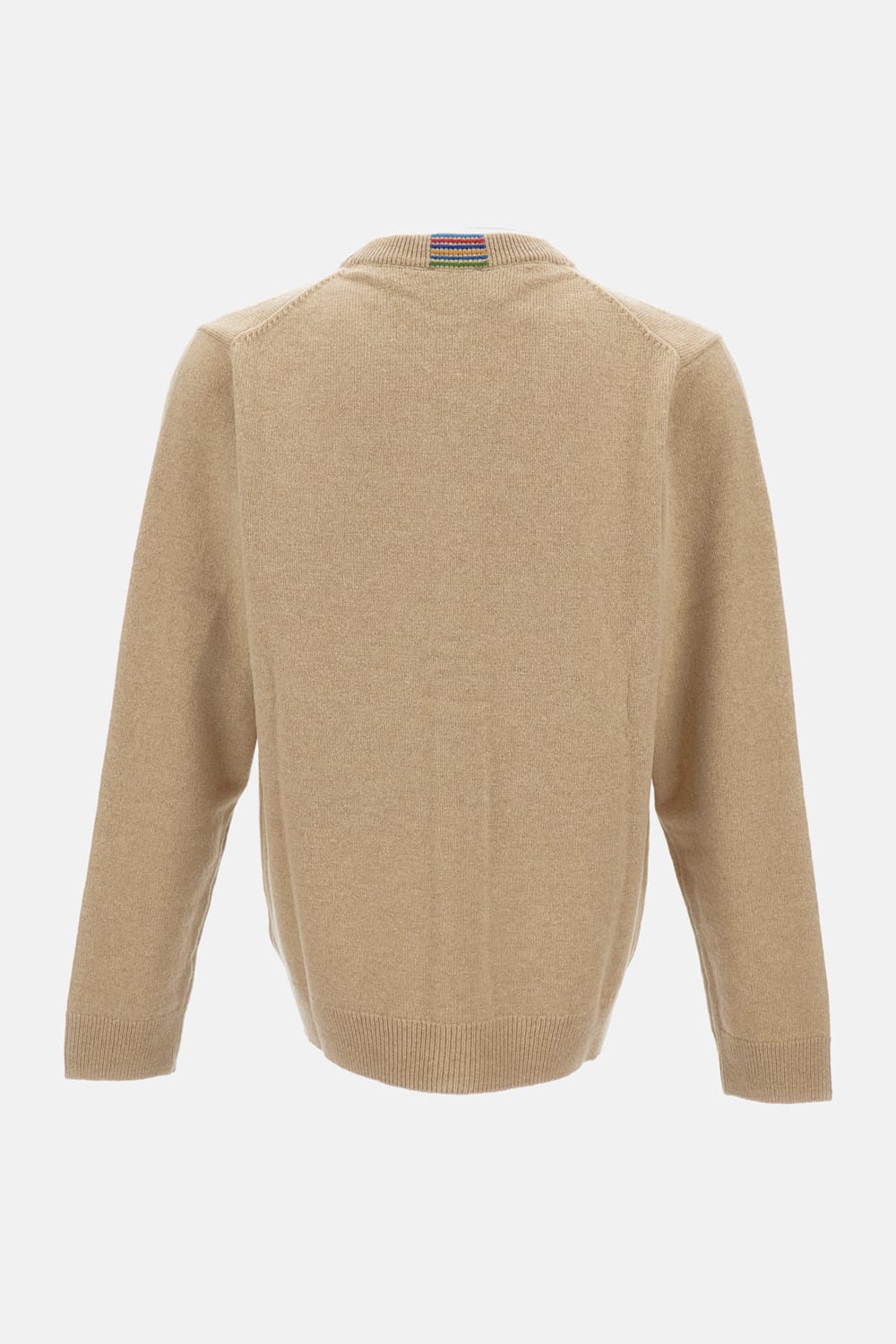 Paul Smith Wool Cardigan In Brown