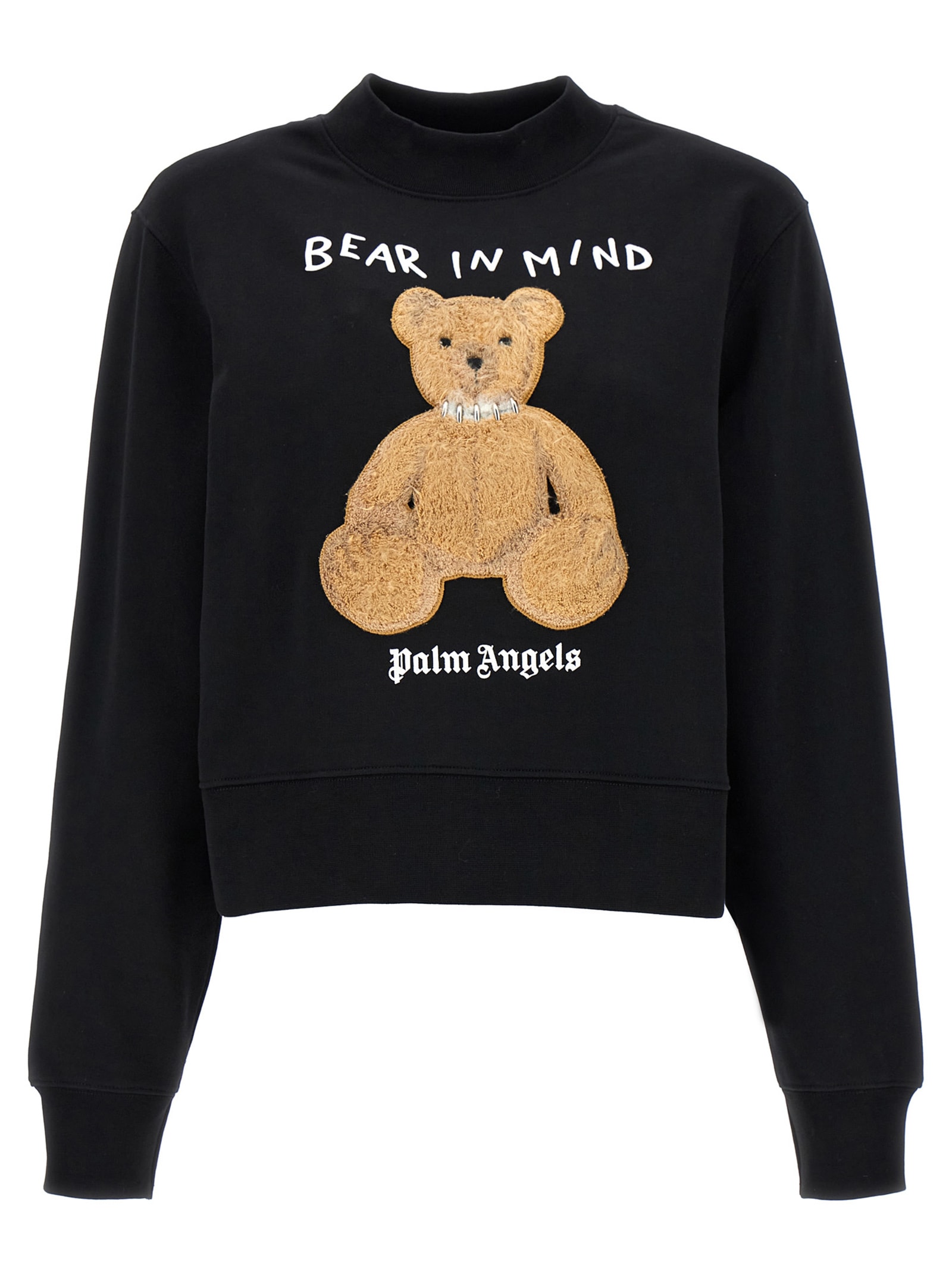 Shop Palm Angels Bear In Mind Sweatshirt In Black