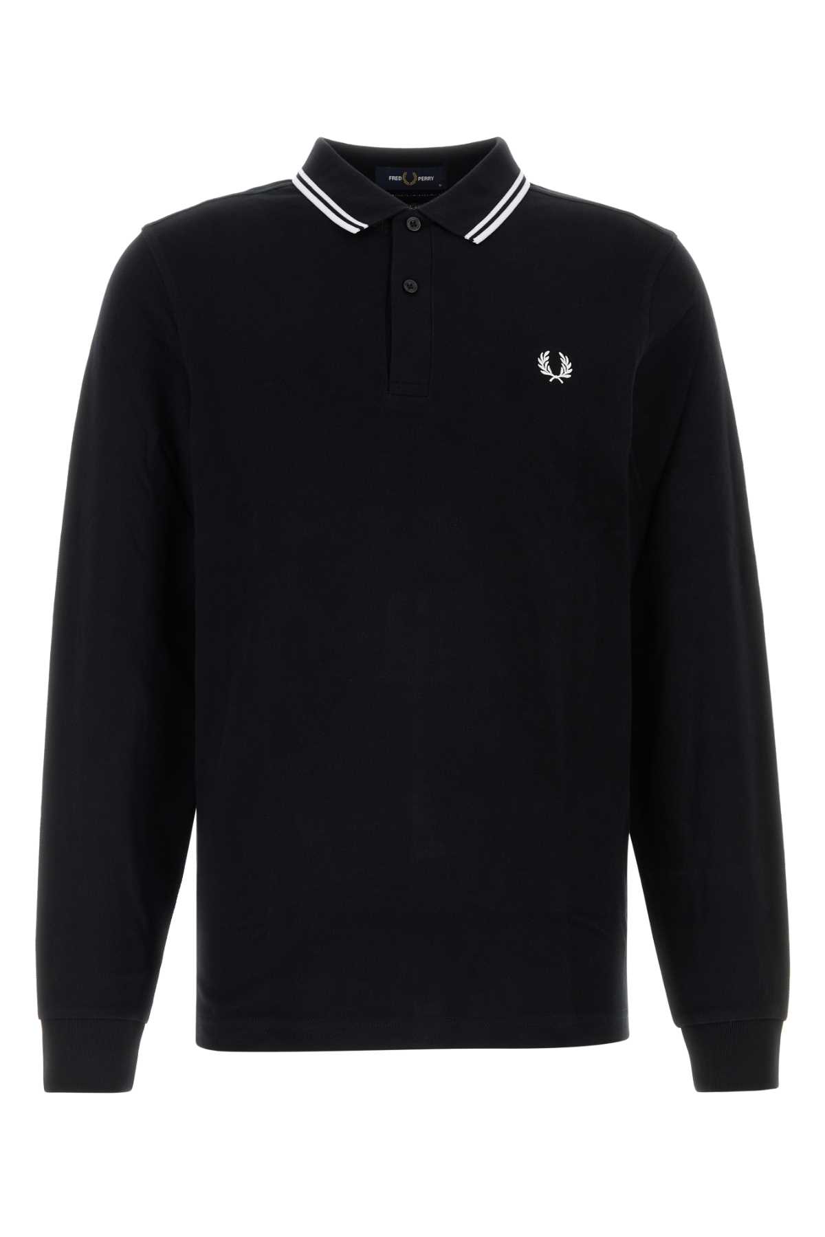 Black Piquet Polo Shirt