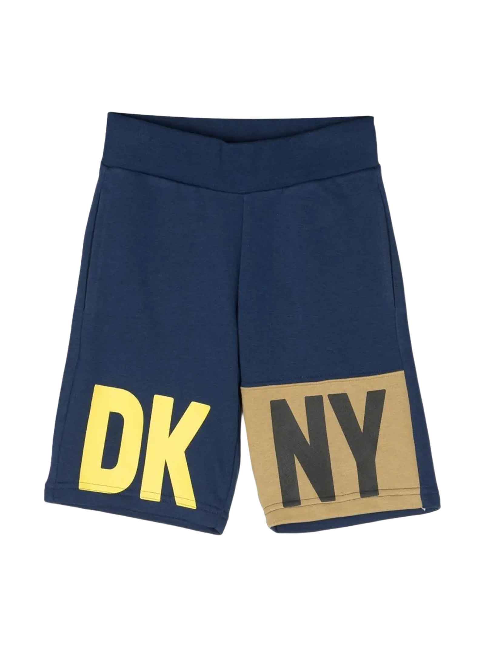 DKNY Blue Bermuda Shorts Boy
