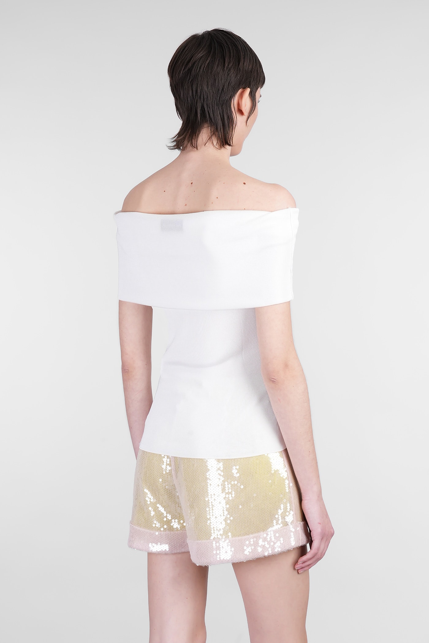 Mvp Wardrobe Topwear In White Viscose
