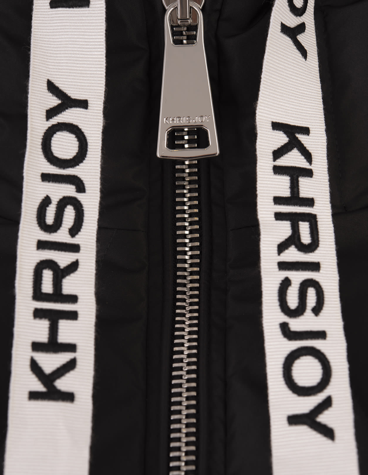 Shop Khrisjoy Black Khris Shorty Puffer Jacket