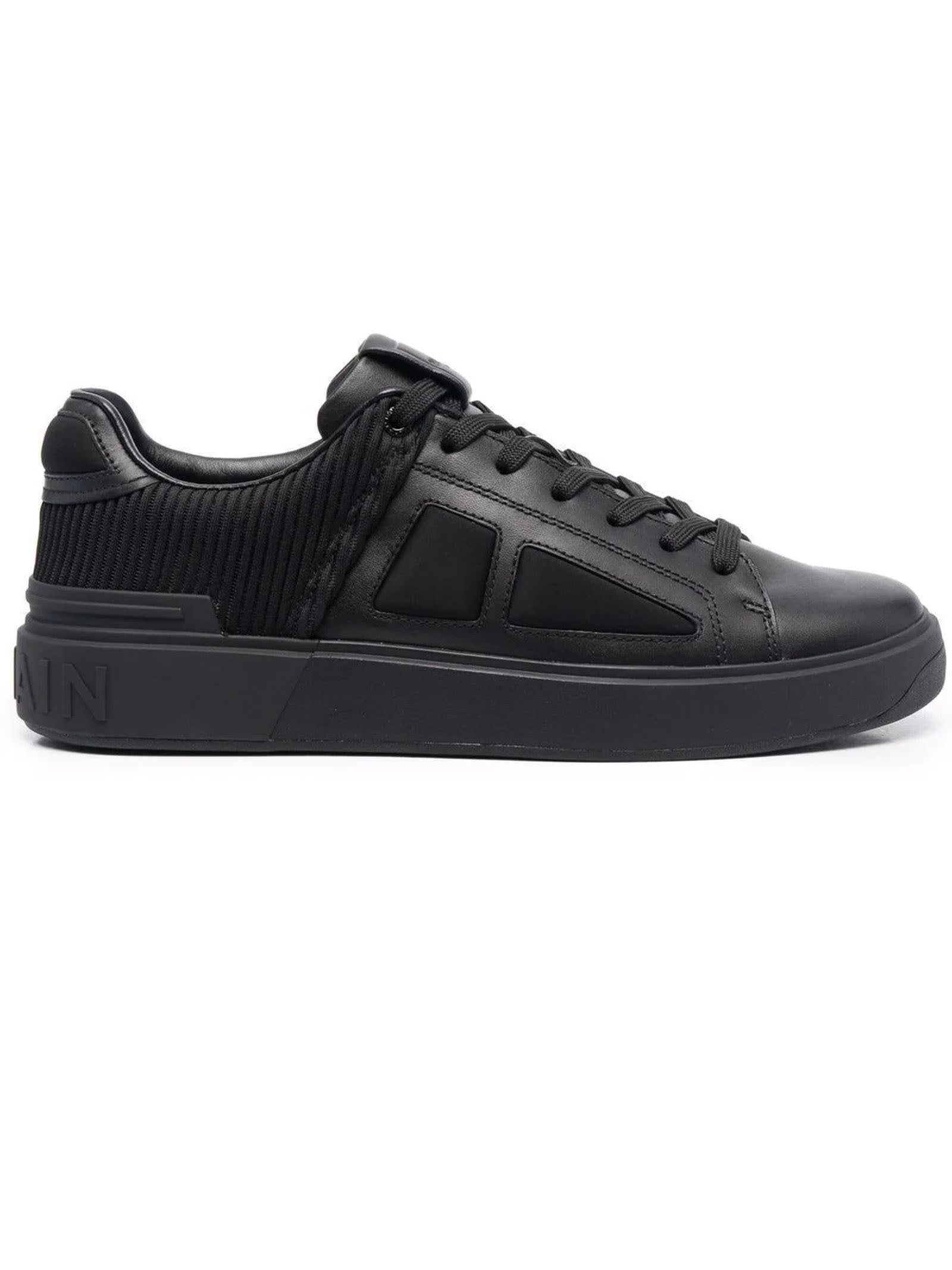 Balmain Black B-court Sneakers