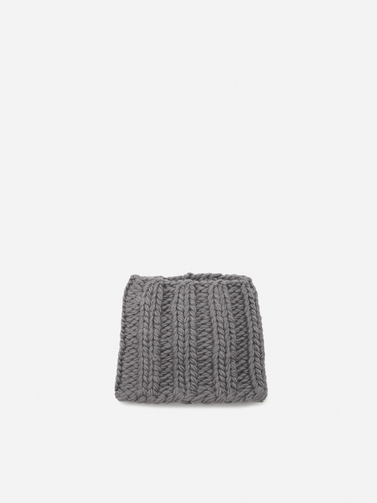 J.W. Anderson Grey Knitted Snood