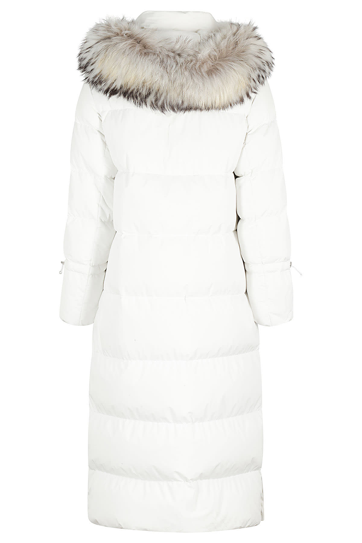 Shop Moorer Breuil Fur Stp In Blanc