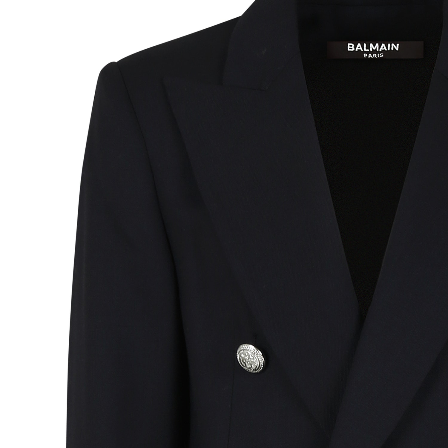 Shop Balmain Blue Suit For Boy