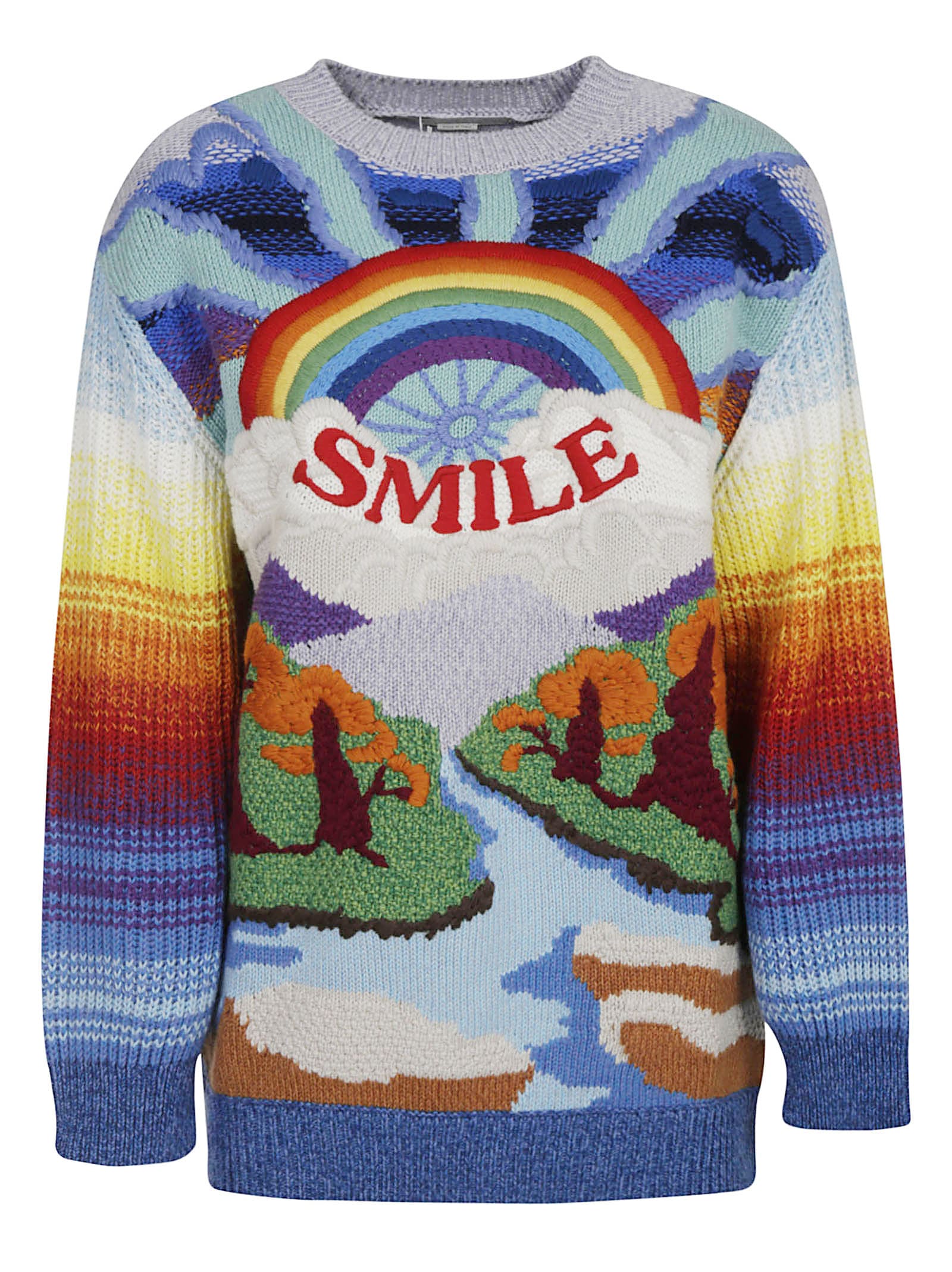 Stella McCartney Embroidered Knit Sweater