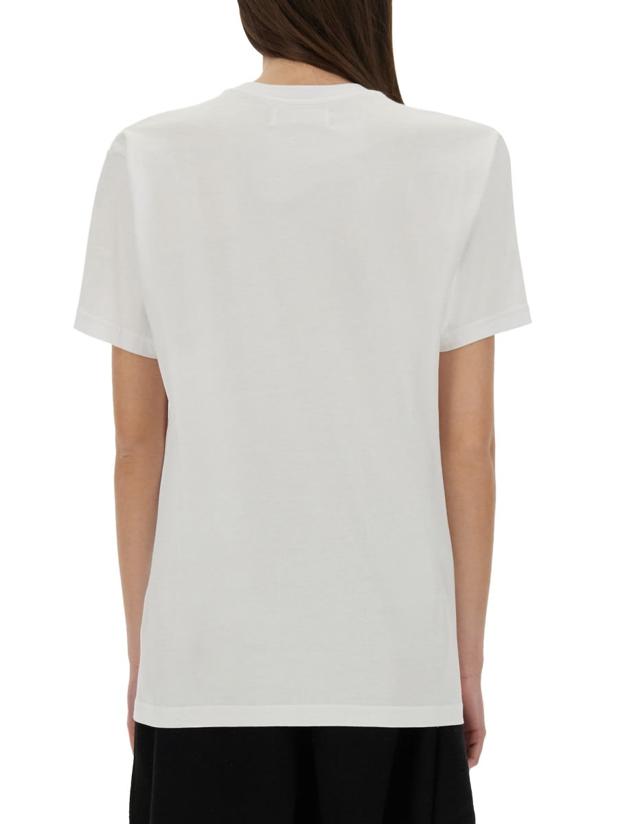 Shop Vivienne Westwood Halftone Orb T-shirt In White
