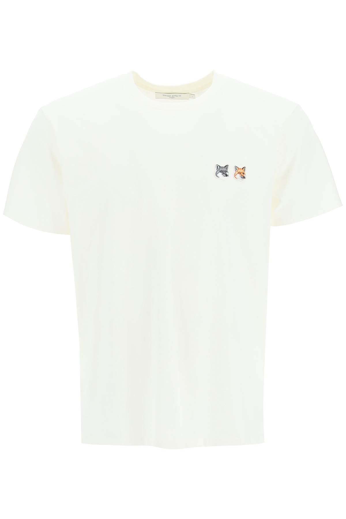 Maison Kitsuné T-shirt With Double Fox Patch