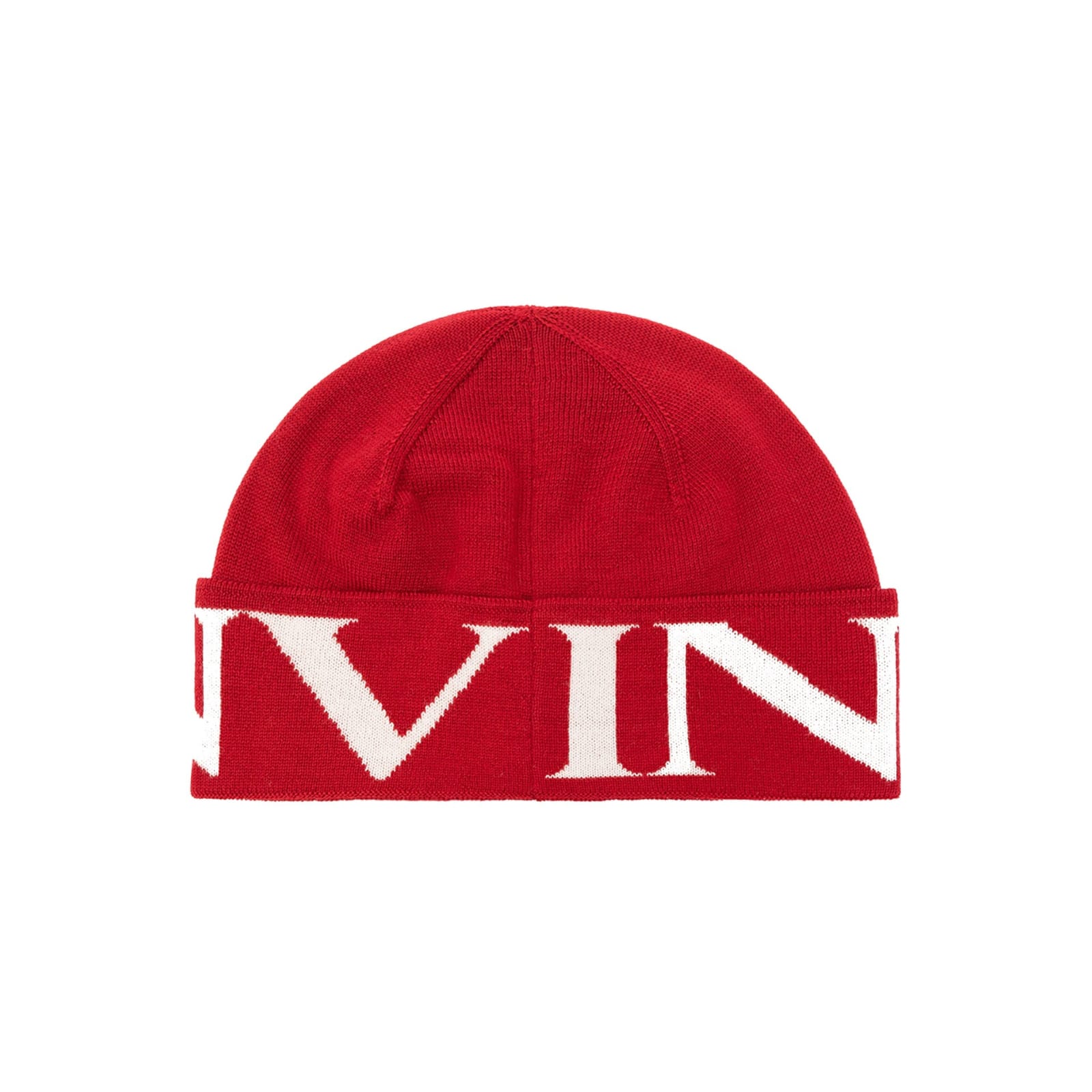 Shop Lanvin Wool Hat In Red