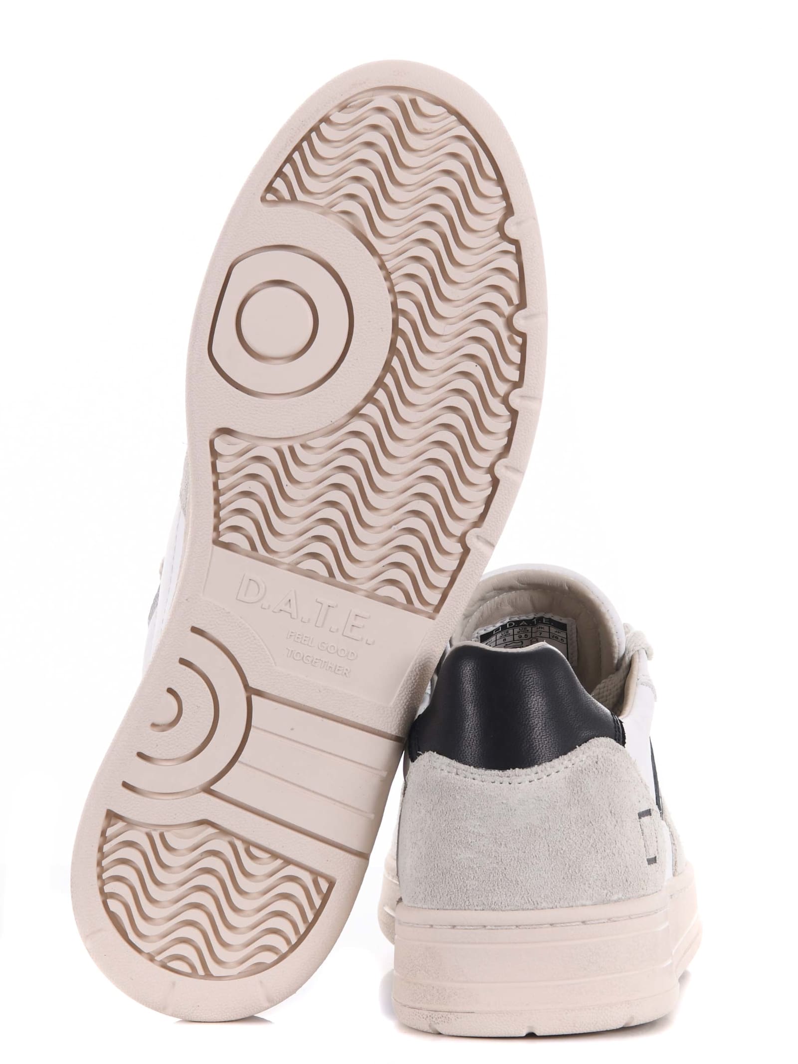 Shop Date Mens D.a.t.e. Sneakers In Bianco-beige