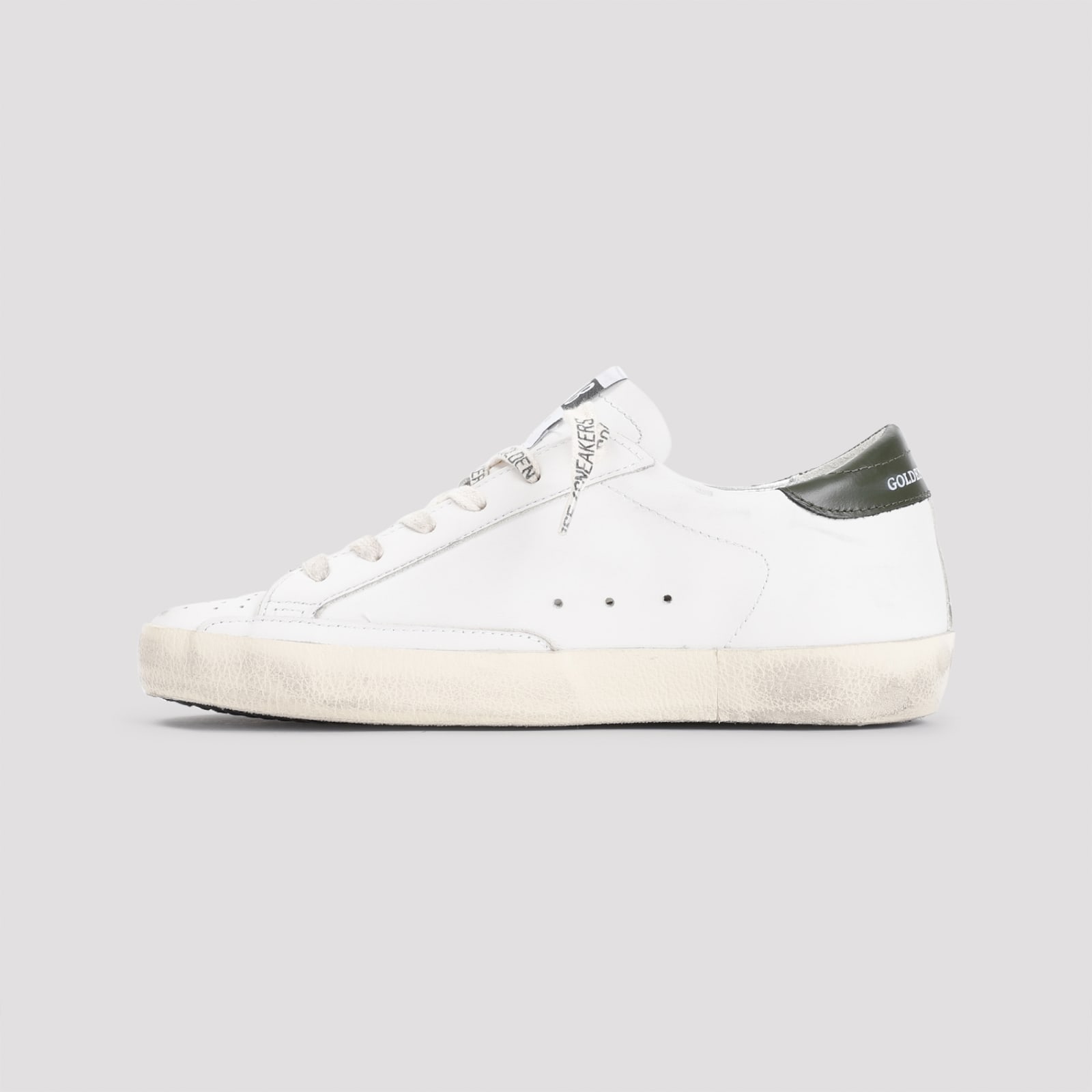 Shop Golden Goose Superstar Sneakers In White