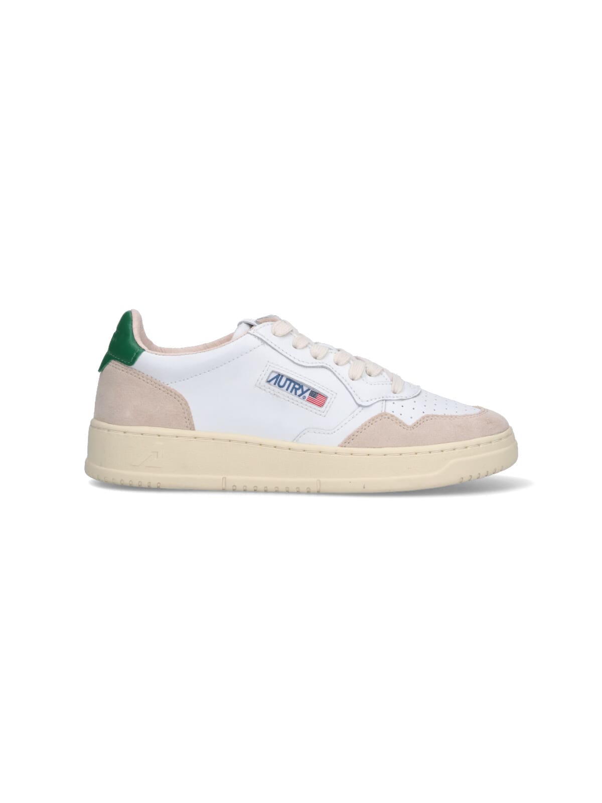 Autry Low-top Sneakers With Leather And Suede Accents