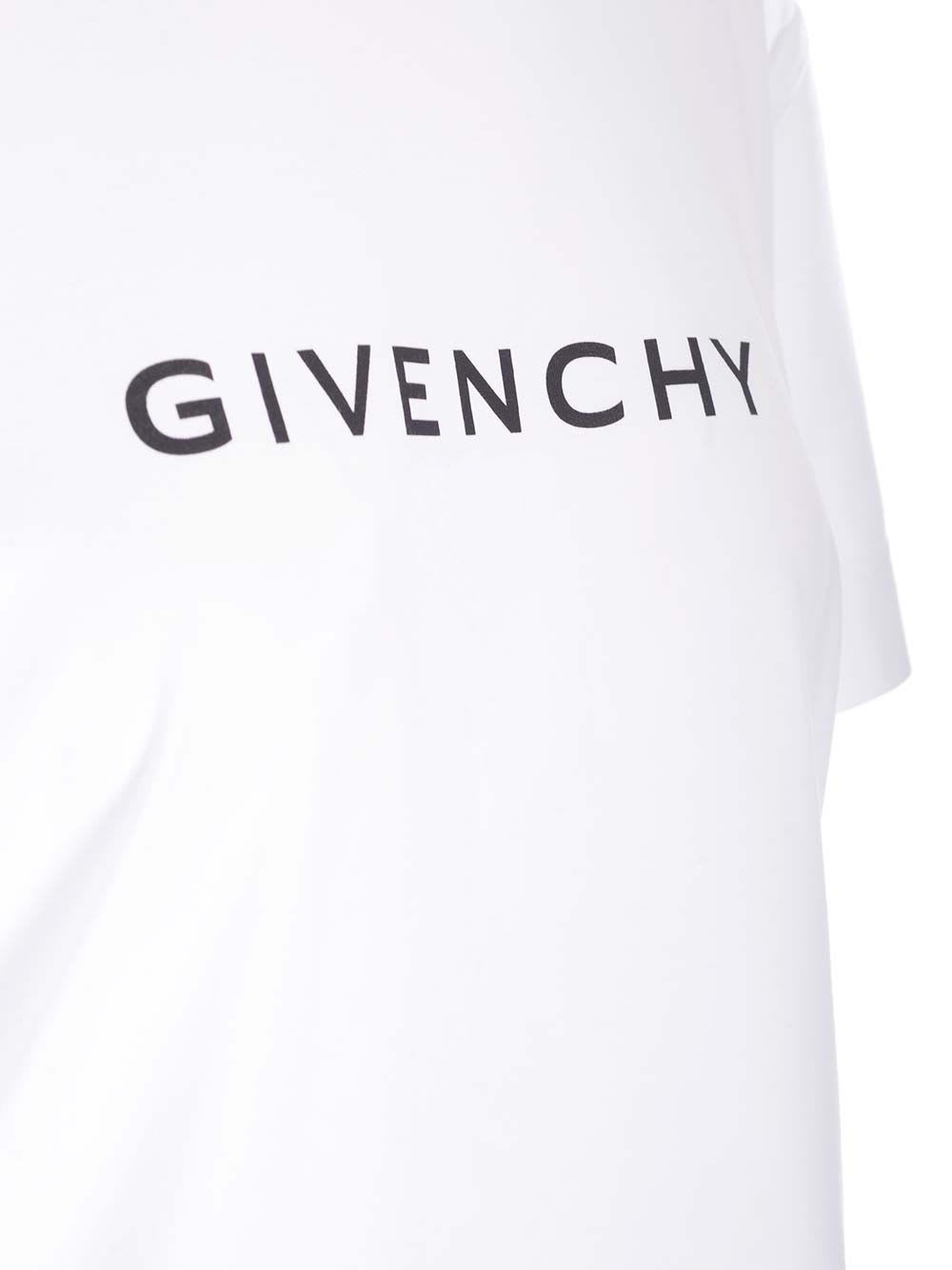 Shop Givenchy Slim  Archetype T-shirt In White