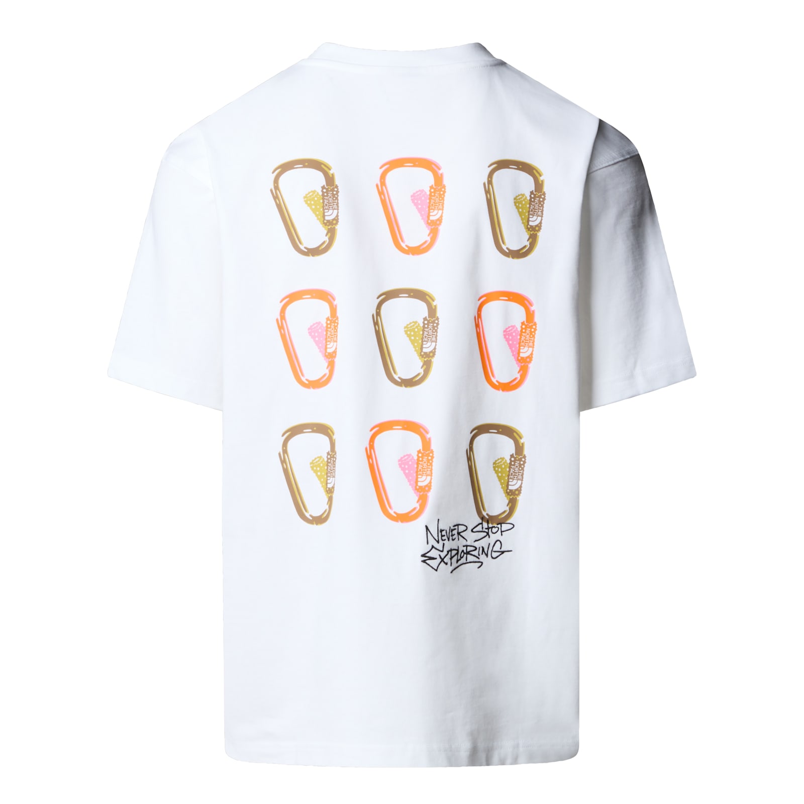 Shop The North Face Ss Nse Oversized Tee In Tnf White