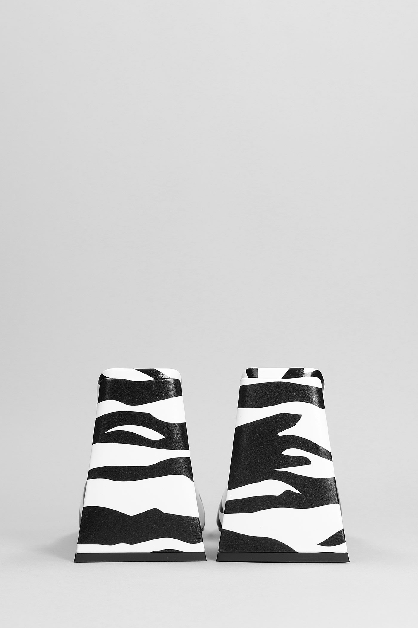ATTICO DEVON ZEBRA PRINT MULES