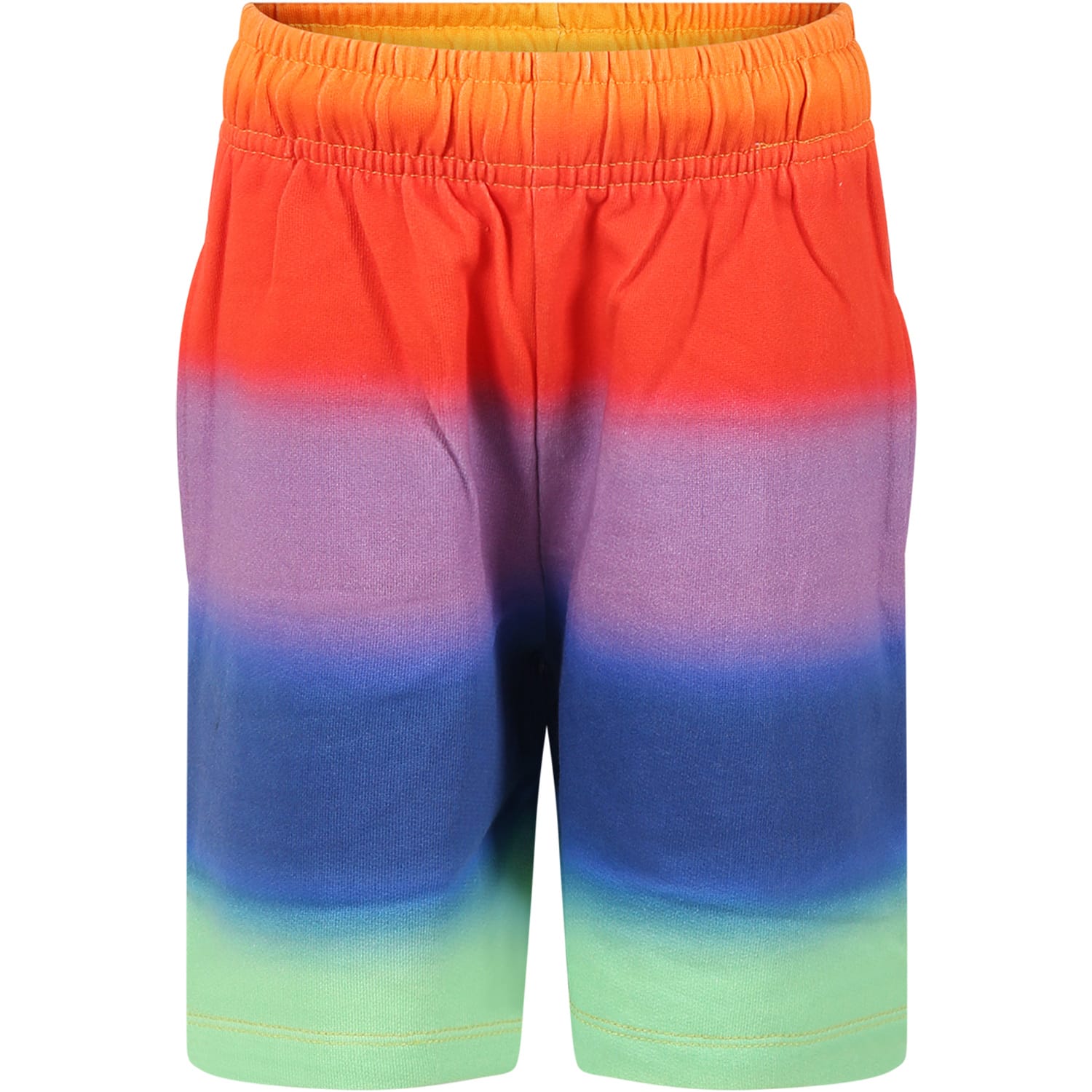 Molo Multicolor Shorts For Kids With Logo
