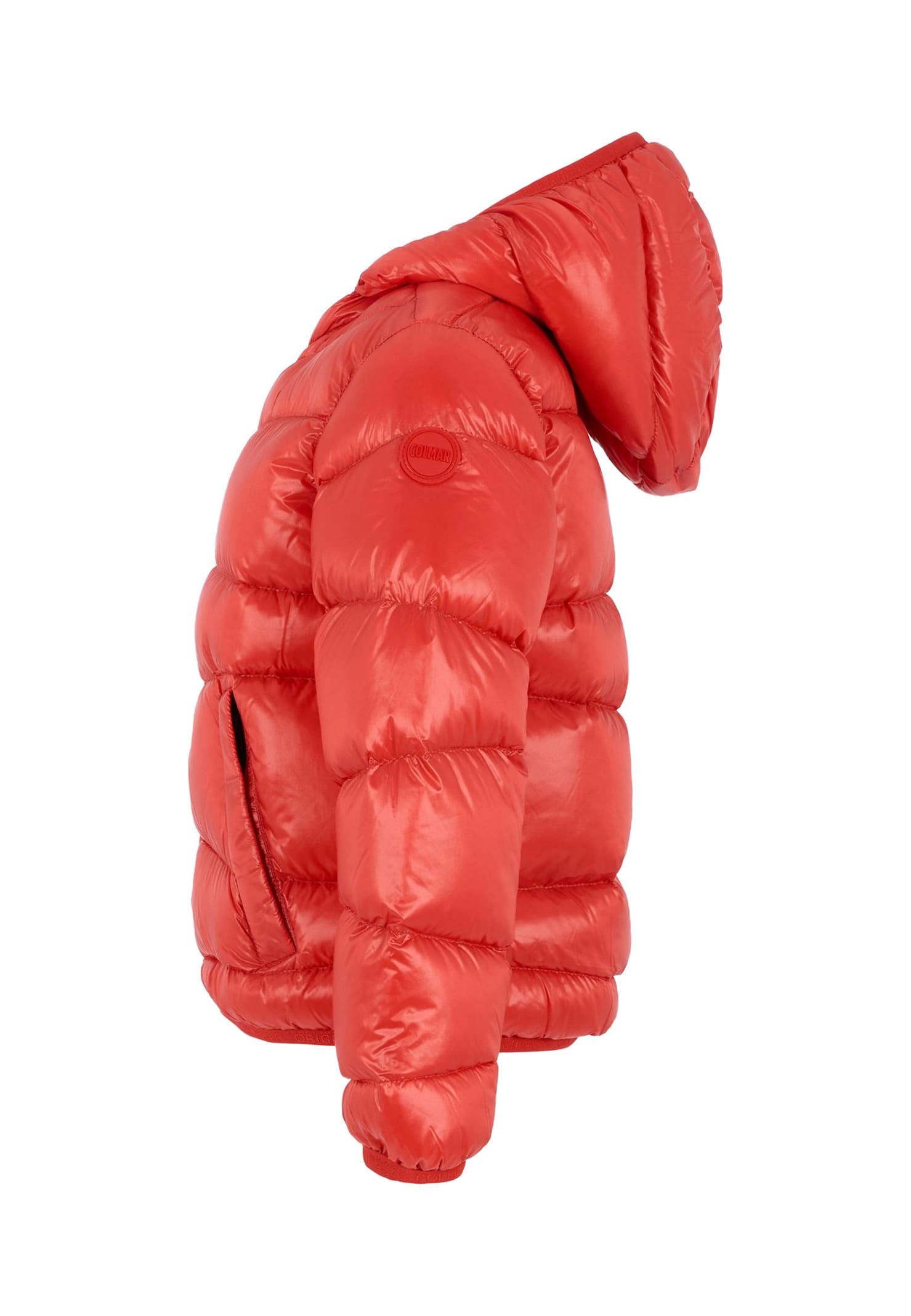 Colmar Hooded Puffer Jacket In Red