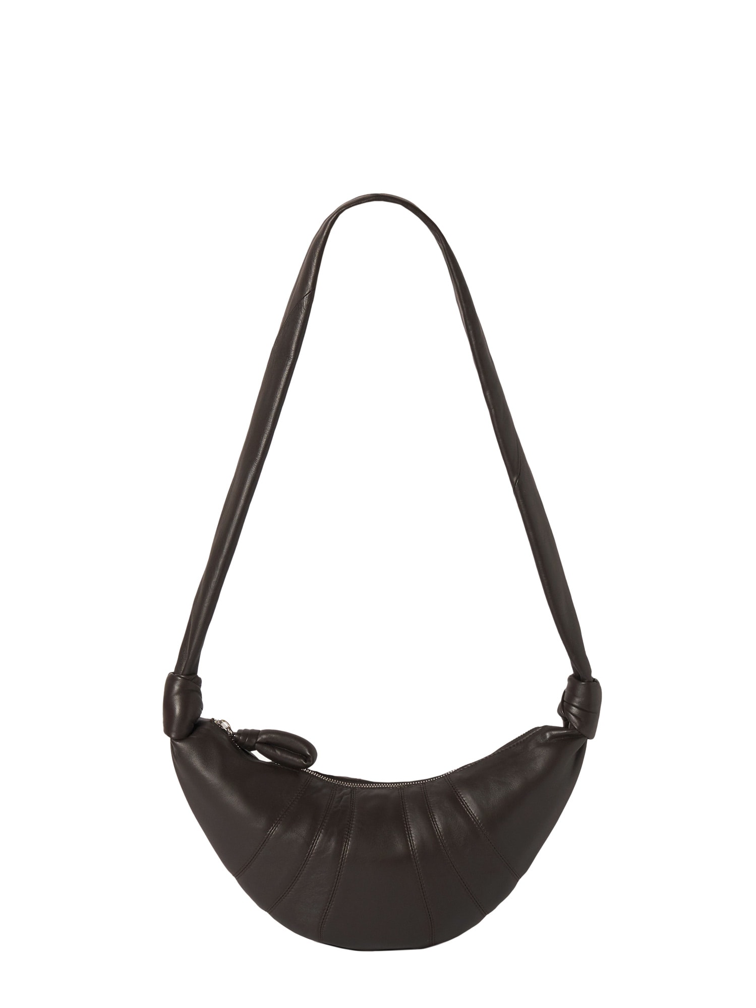 Lemaire Croissant Shoulder Bag In Brown