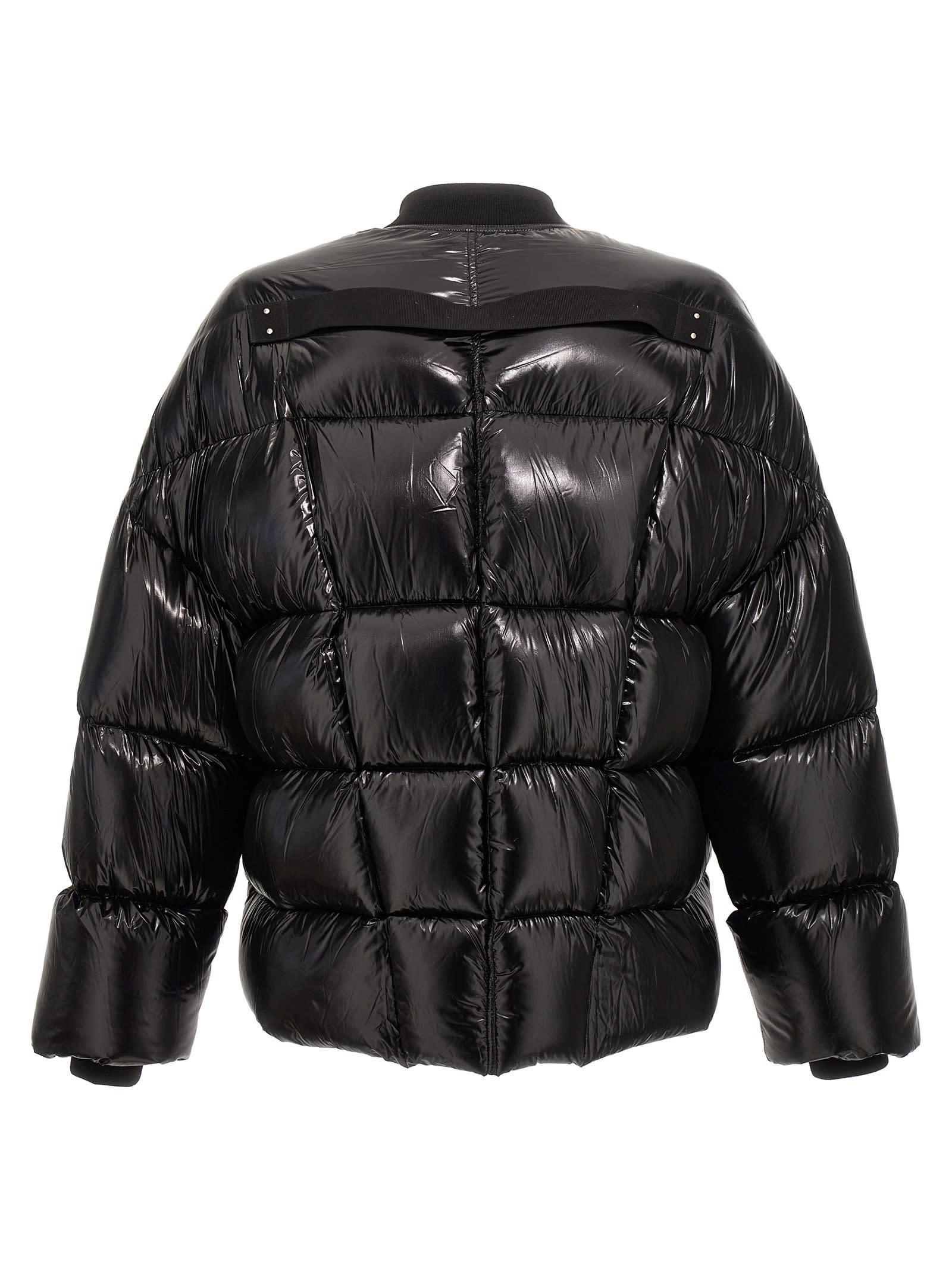 Shop Rick Owens Flight Down Jacket In Black