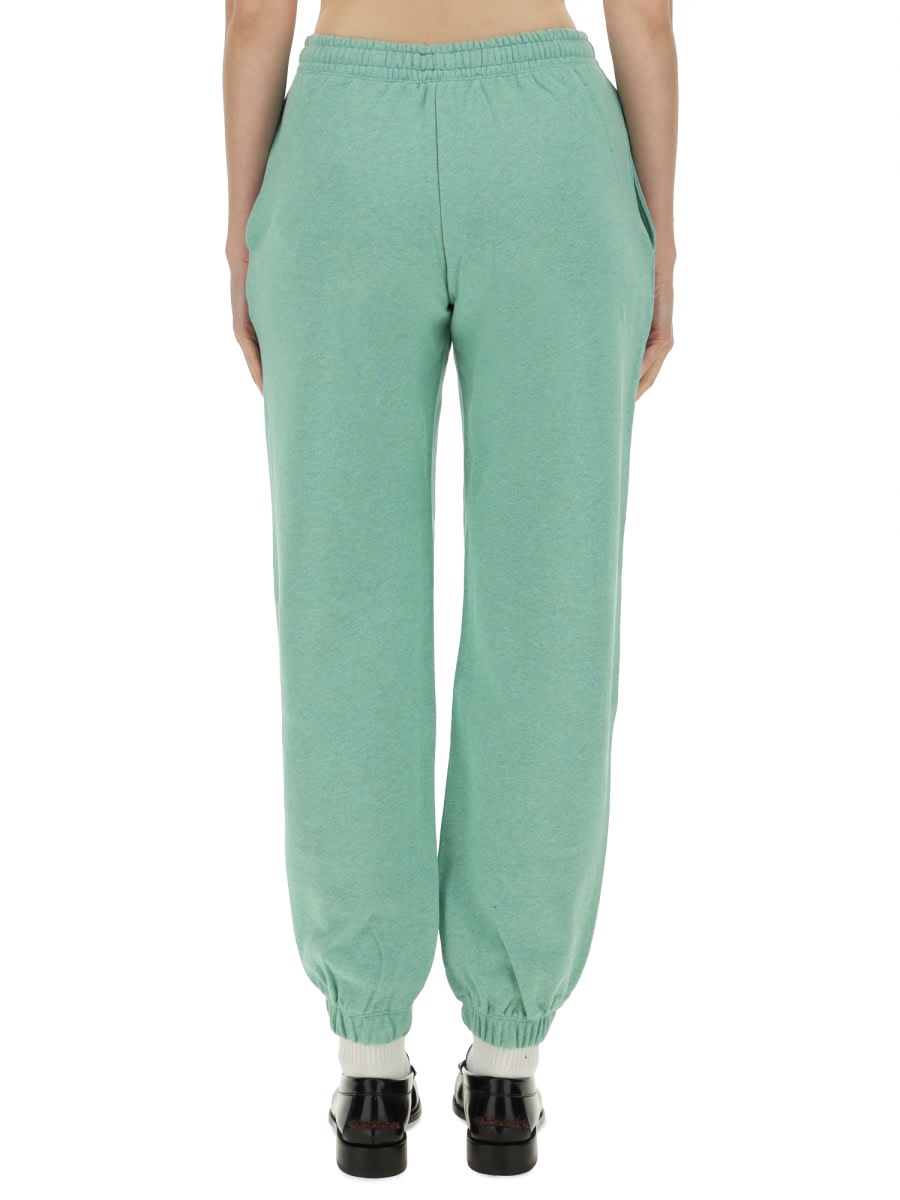 Rotate Birger Christensen Logo-embroidered Track Pants In Green