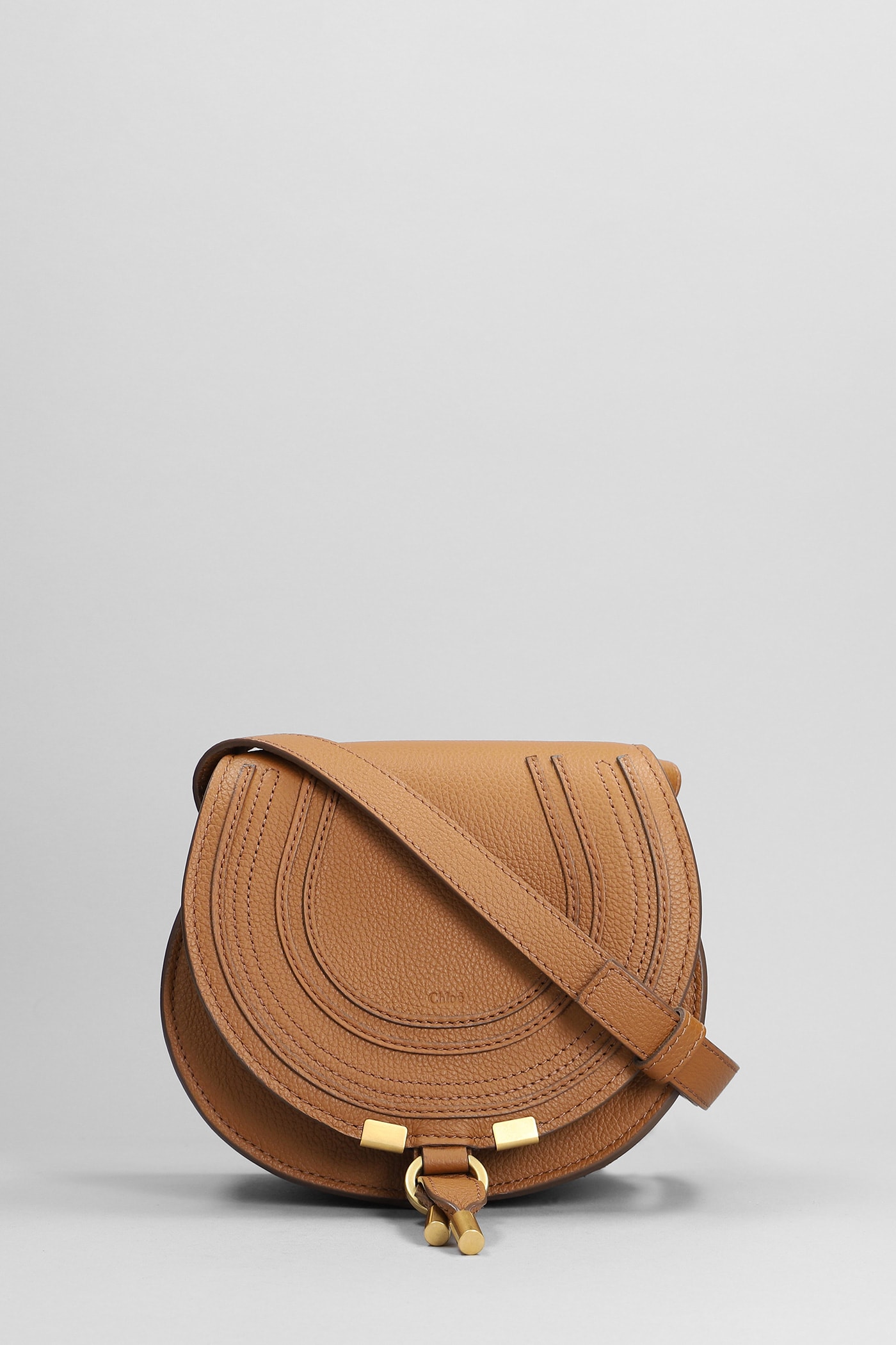 Chloé Mercie Shoulder Bag In Leather Color Leather