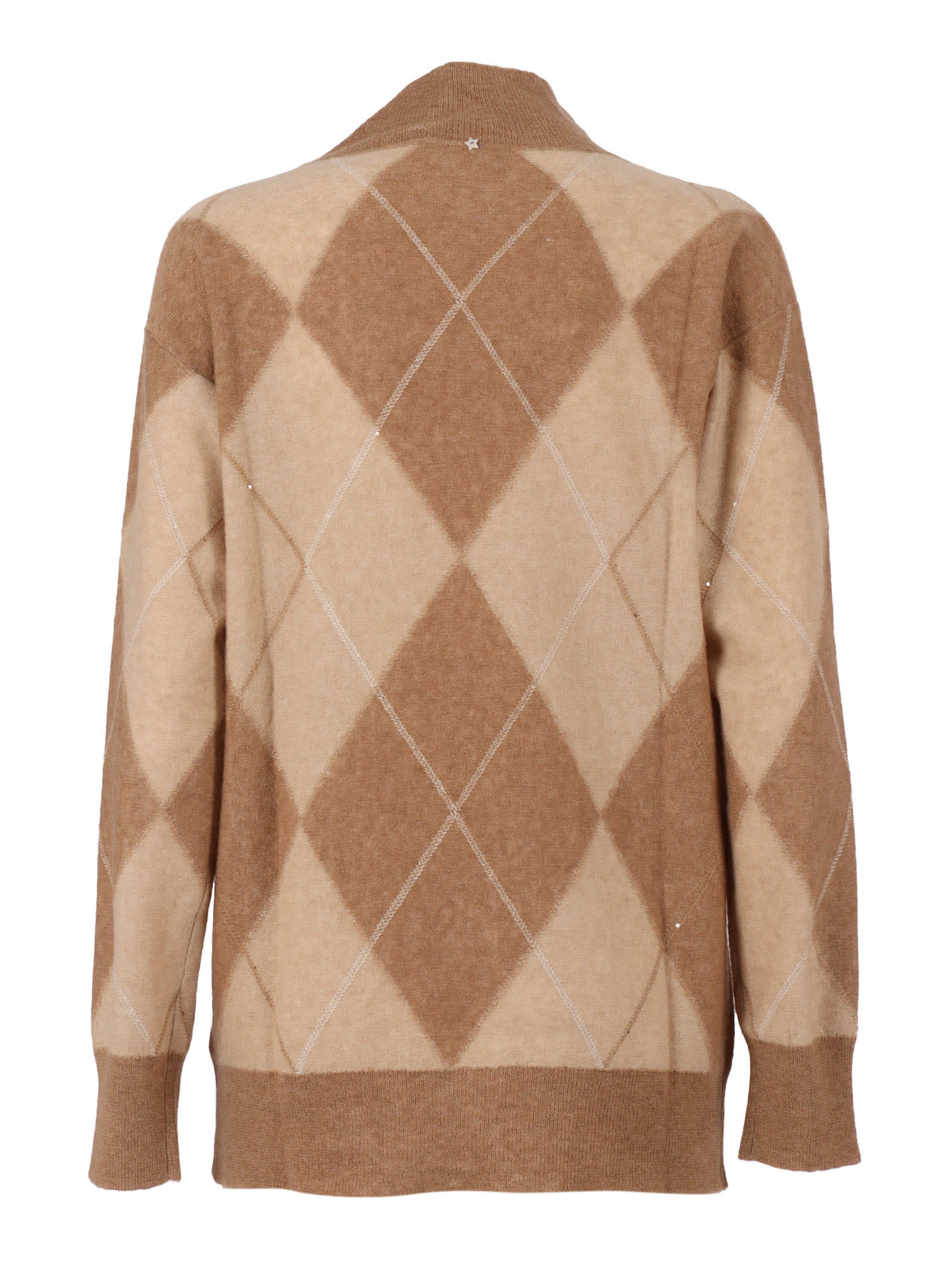 Lorena Antoniazzi Knit Turtleneck In Brown