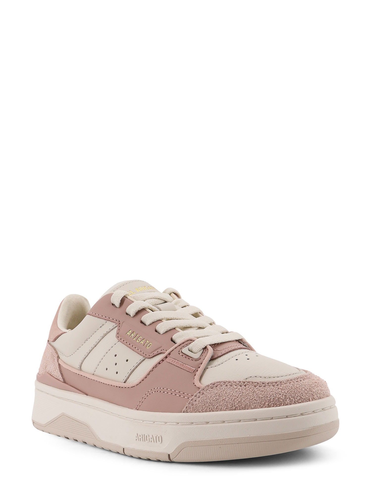 Axel Arigato Clay Low-top Suede And Leather Sneakers In Neutral