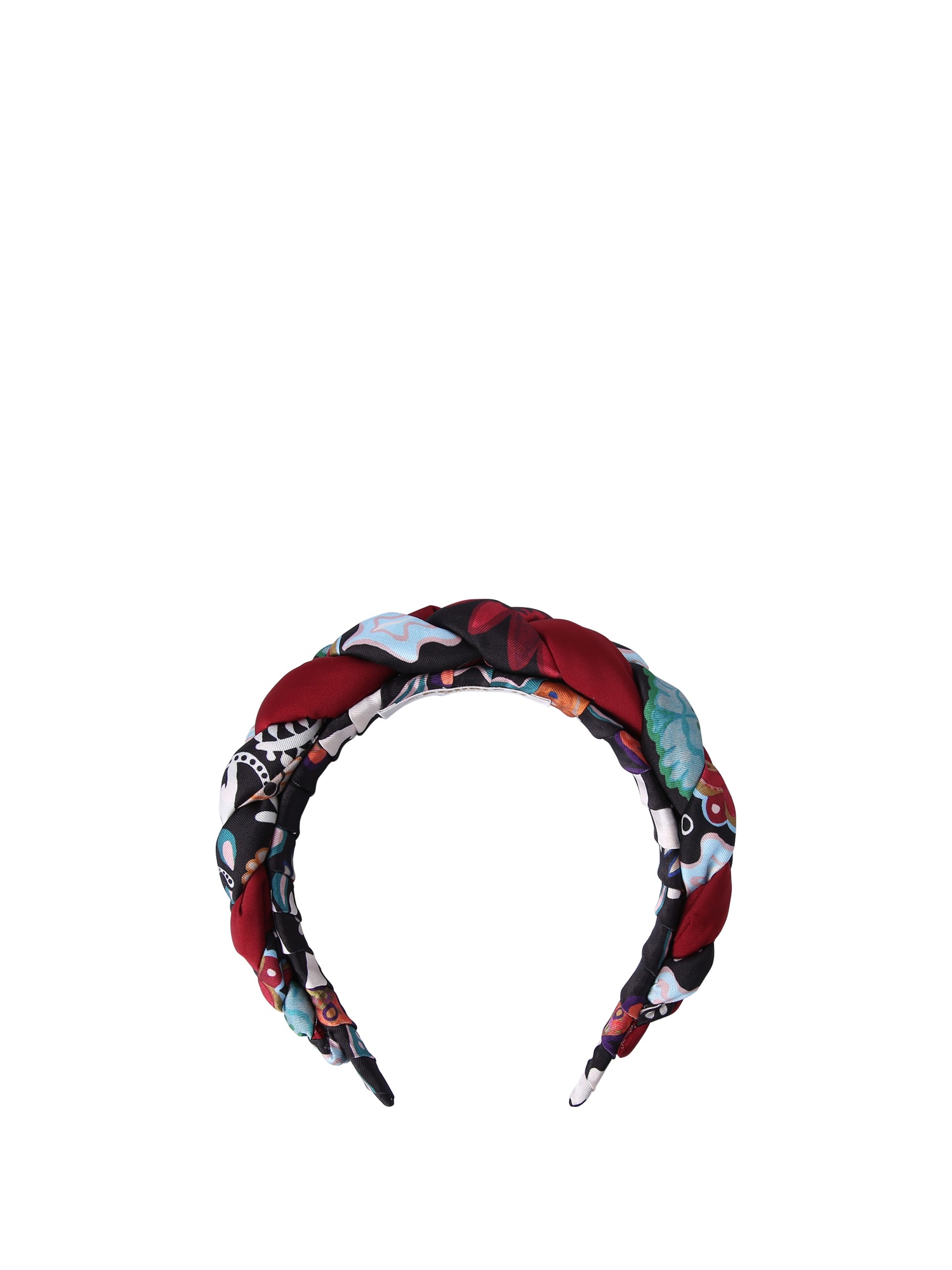 La Doublej Rapunzel Mix-print Headband In Multi