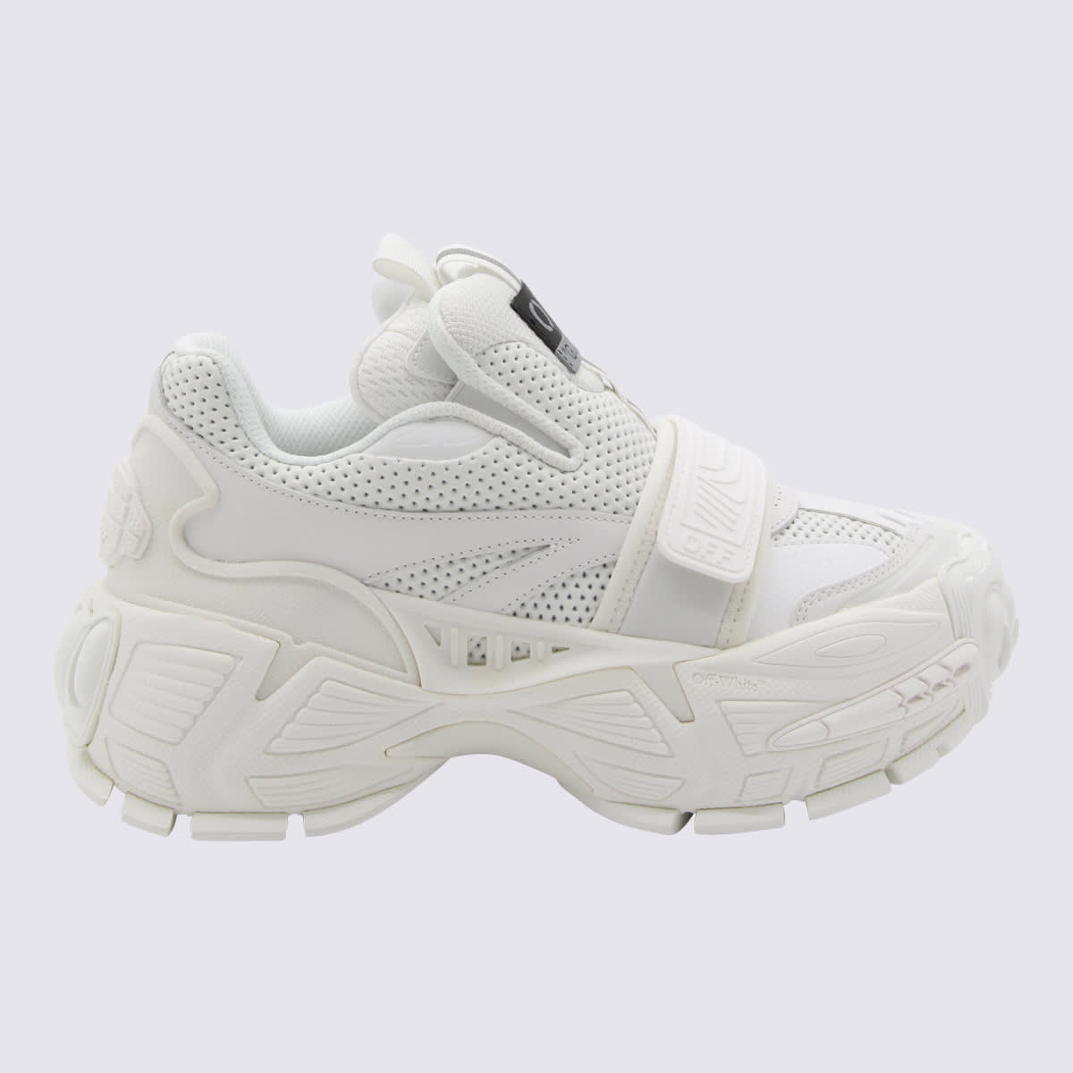 Shop Off-white Off White Glove Sneakers In White/white