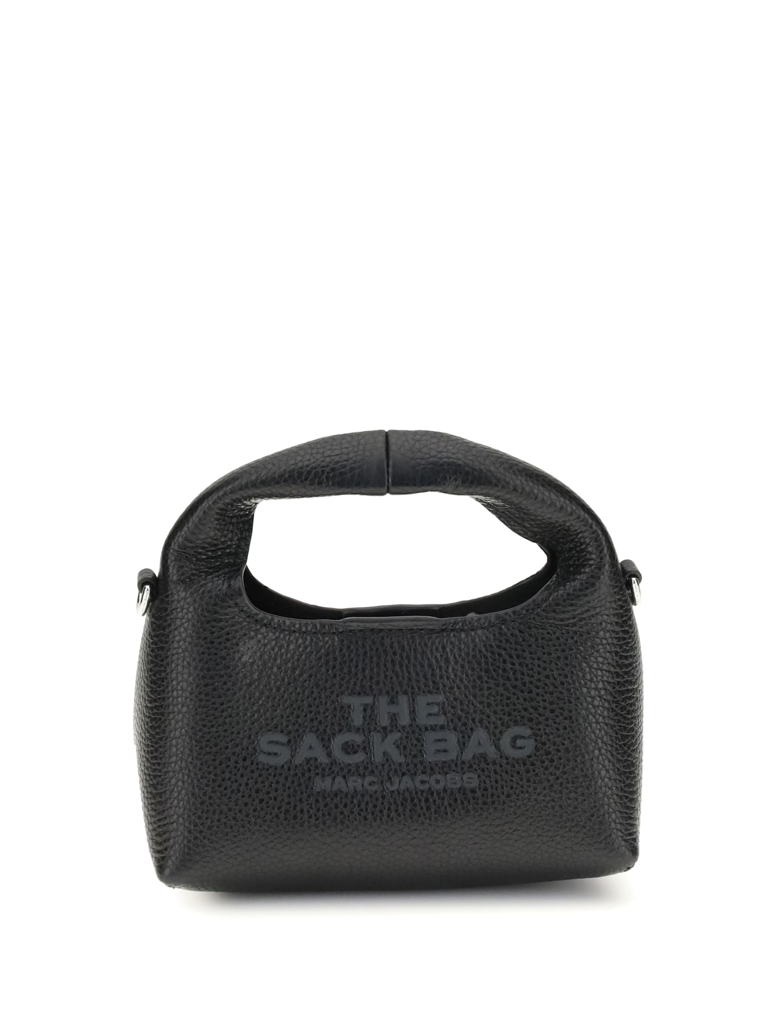 Marc Jacobs The Micro Crossbody Sack Bag In Full-grain Leatherdescription In Brown