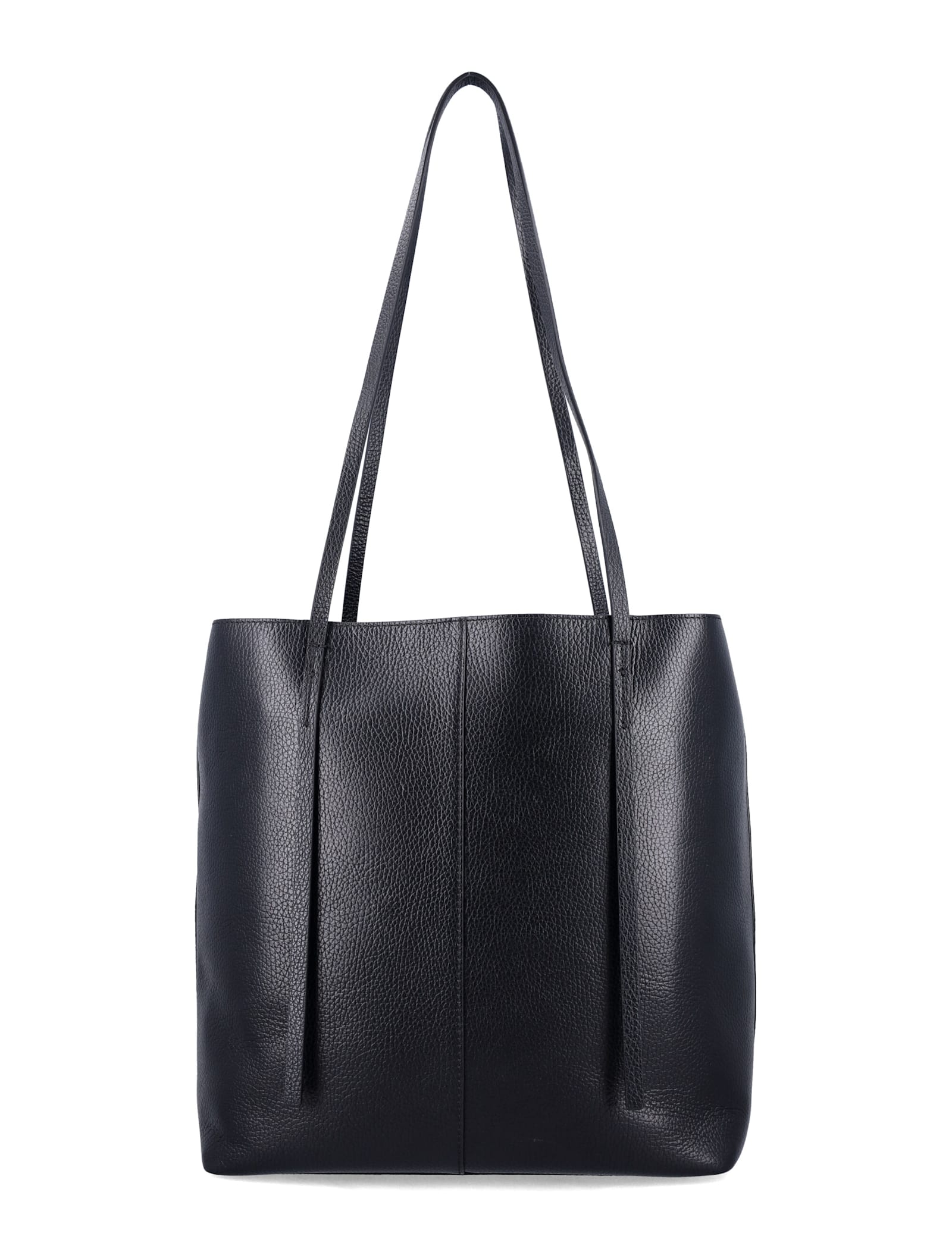 By Malene Birger Abislo North South Tote In Black
