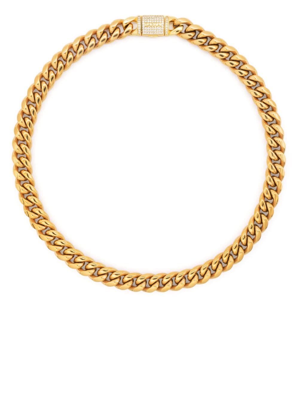 Gold Cuban Choker