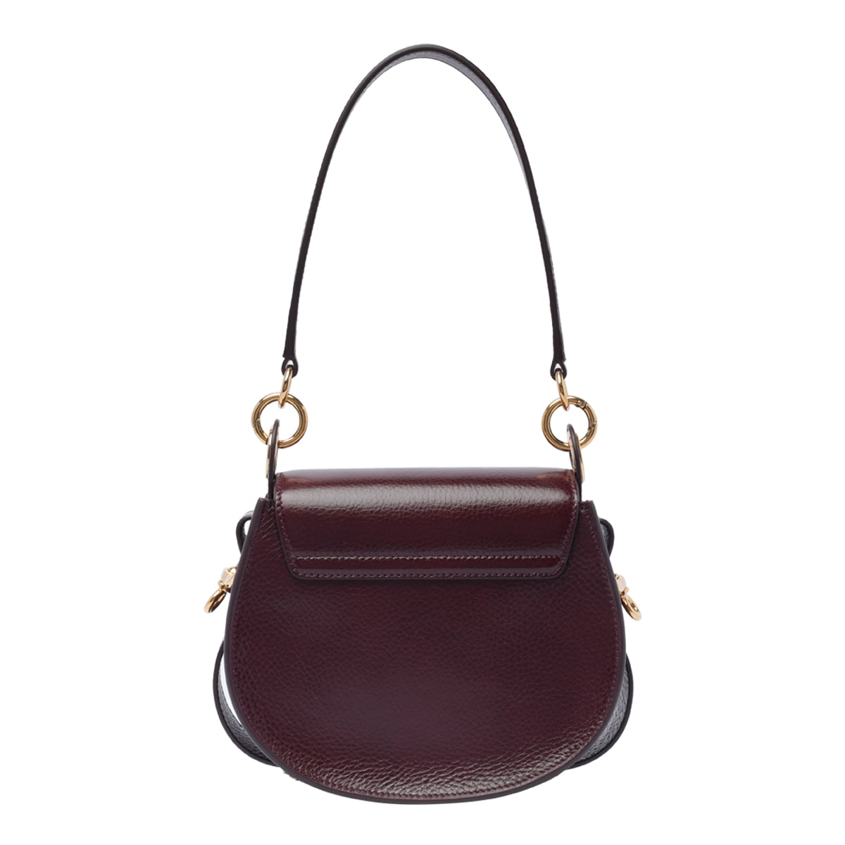 Shop Chloé Small Tess Crossbody Bag In Purple