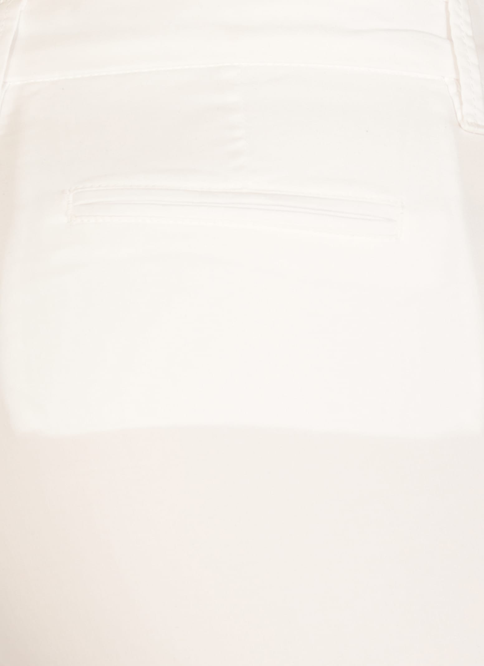 Fay Logo-patch Mid-rise Cropped Jeans In White