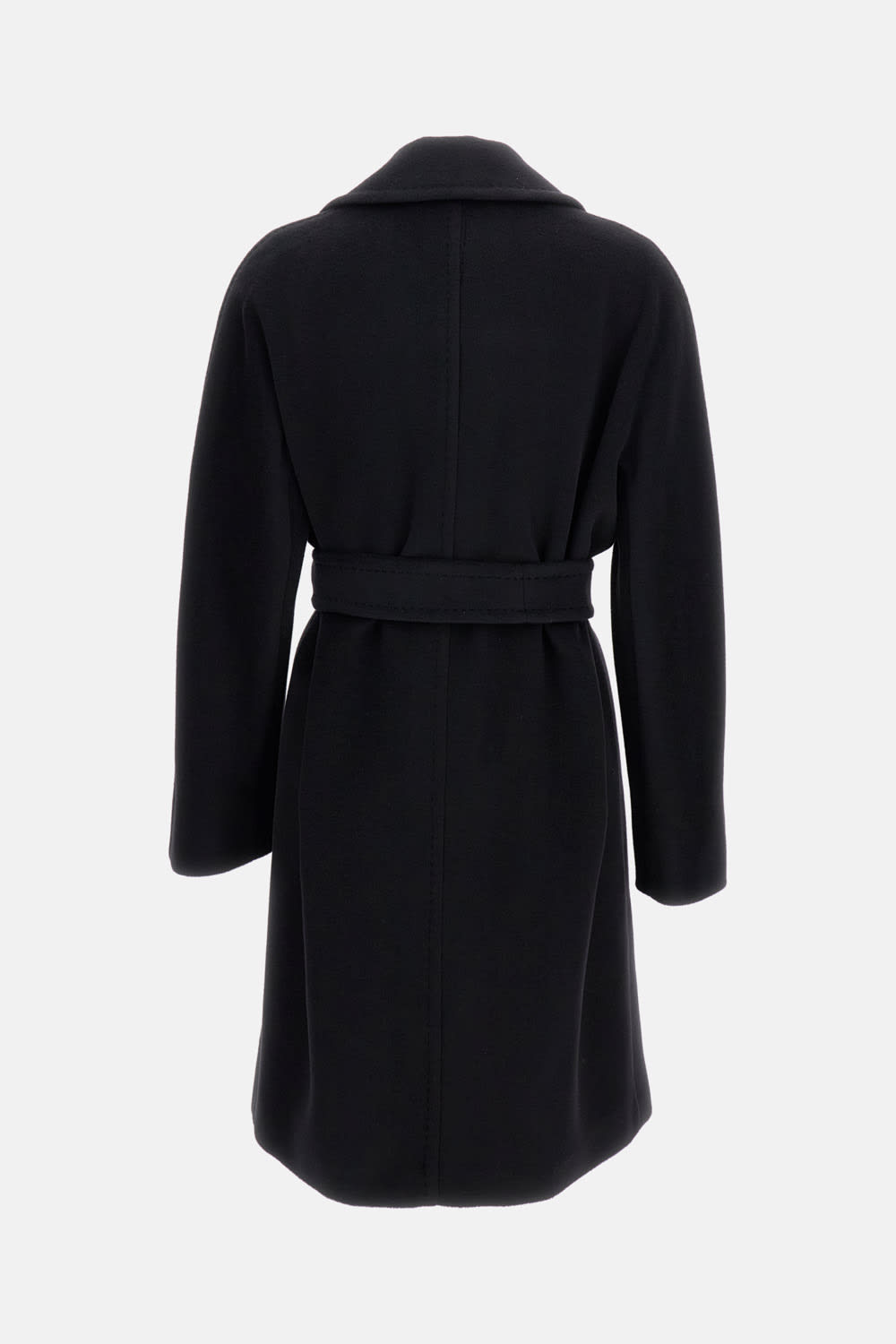 Max Mara Scire Coat In Black