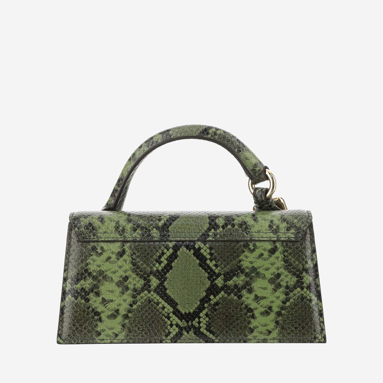 Shop Jacquemus Le Chiquito Long Boucle In Green