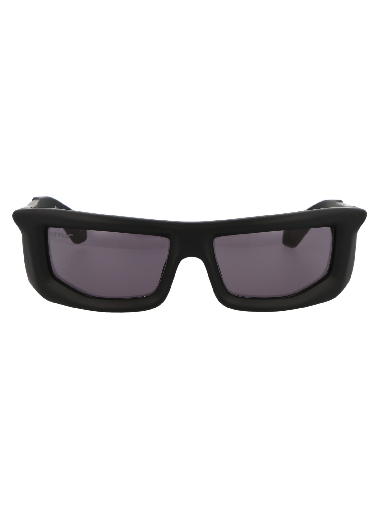 Shop Off-white Volcanite Sunglasses In 1007 Black