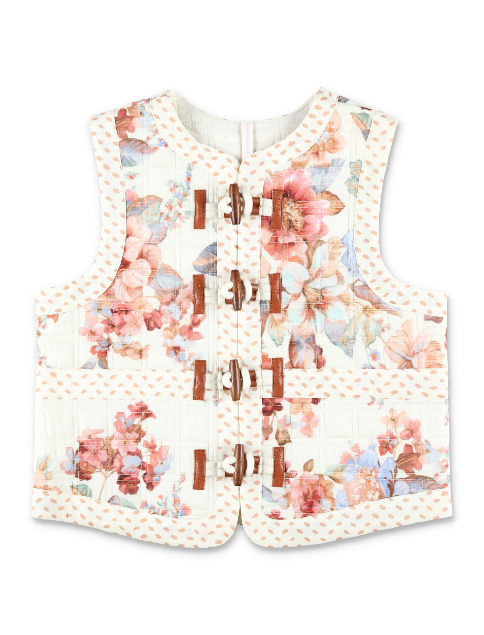 Zimmermann Vest Top In Neutral