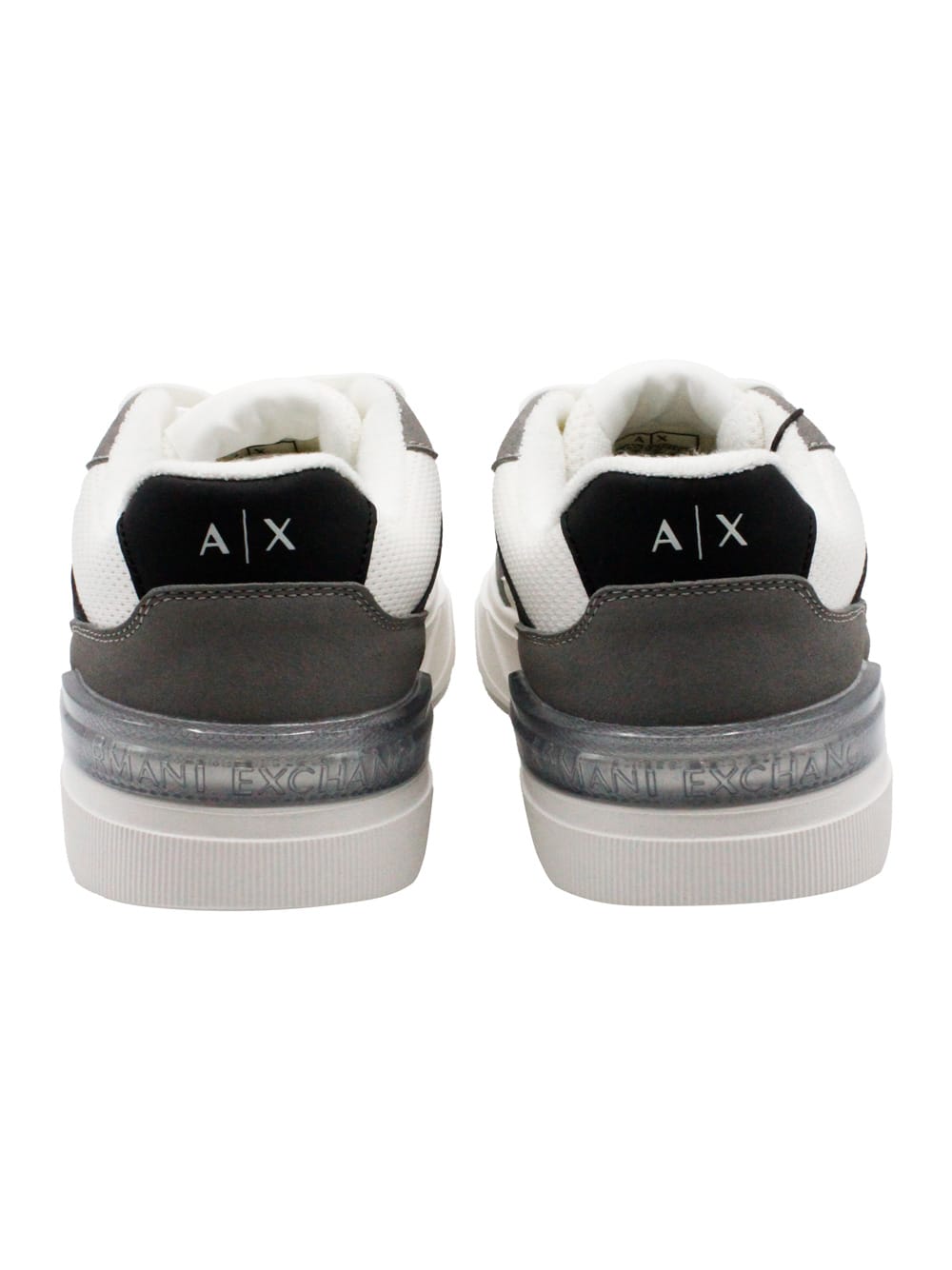 Shop Armani Exchange Sneakers In White