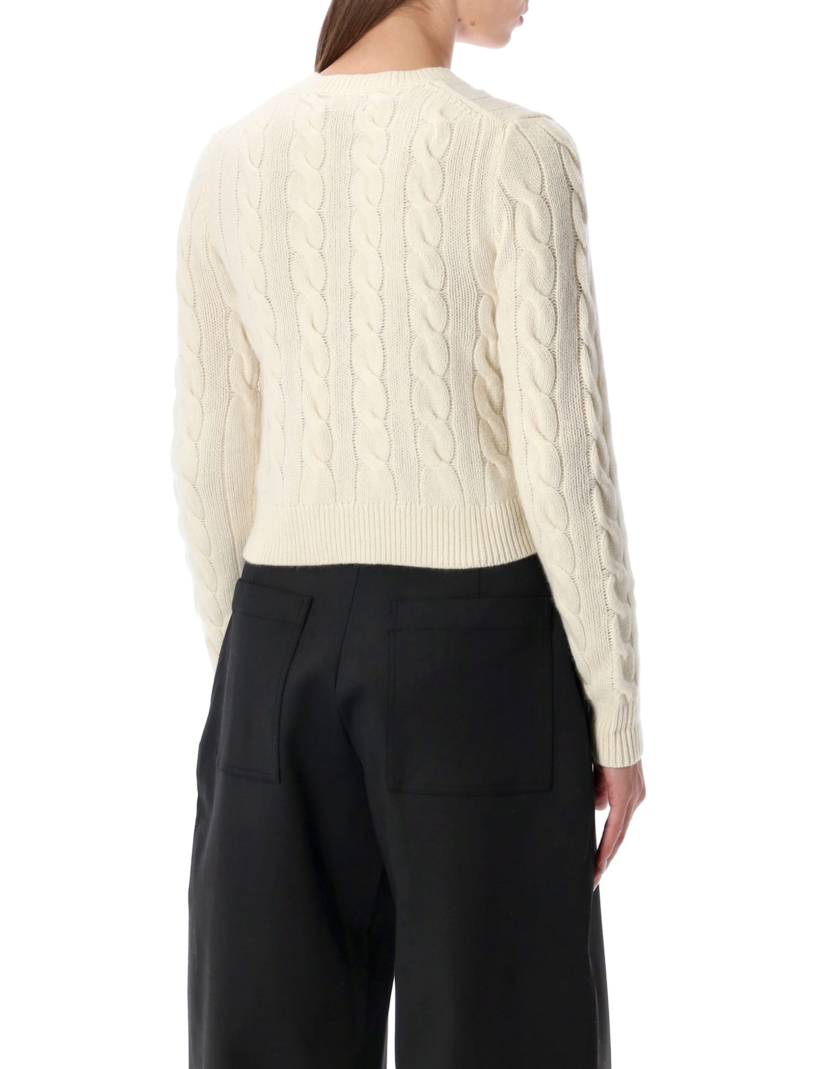 Polo Ralph Lauren Wool And Cashmere Cardigan In Neutral